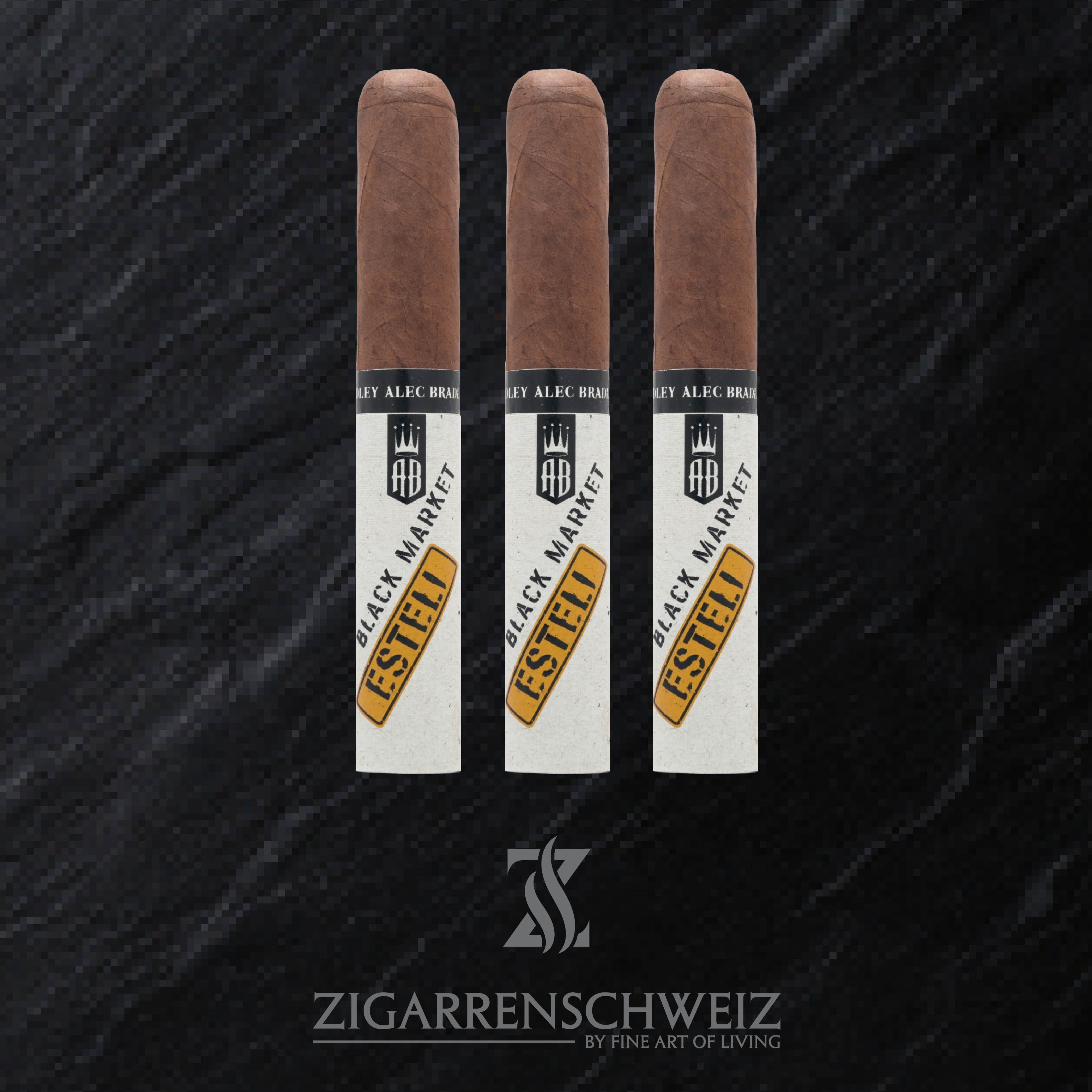 Alec Bradley Black Market Esteli Gordo Zigarren 3er Zigarren Etui von Zigarren Schweiz