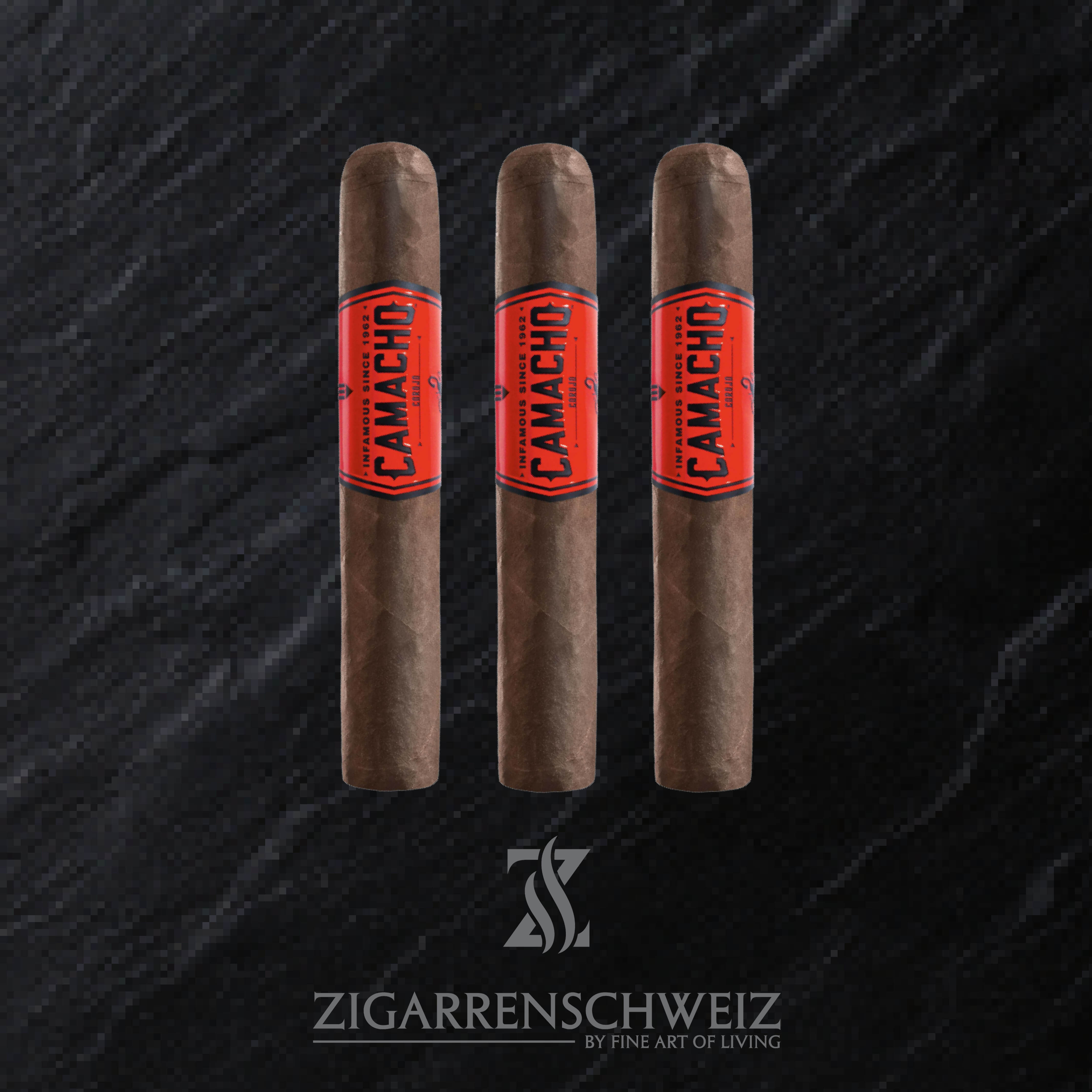 Camacho Corojo Gordo Zigarren Schweiz 3er Etui