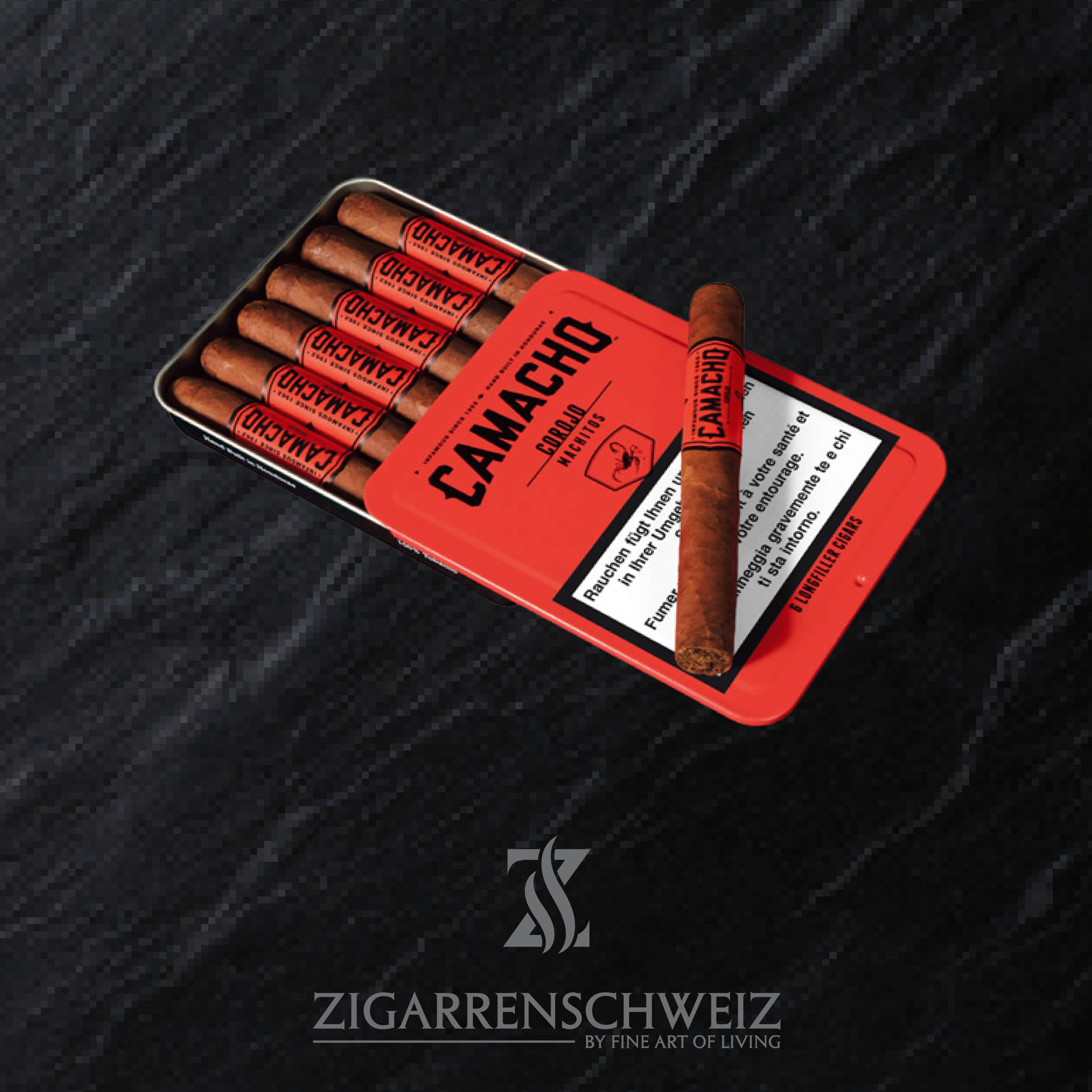 Camacho Corojo Machito Tin Zigarren