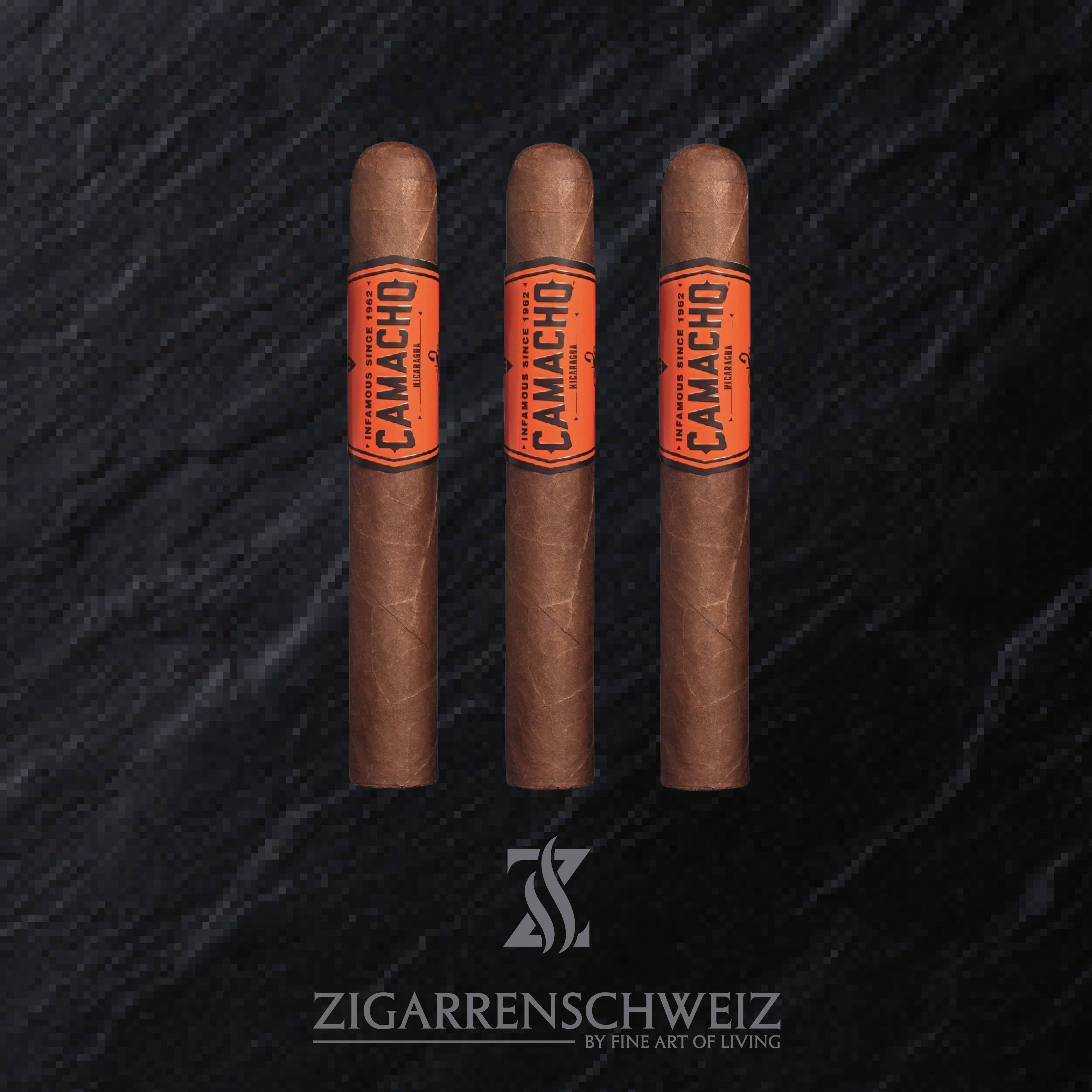 Camacho Nicaragua Toro Zigarren Schweiz 3er Etui