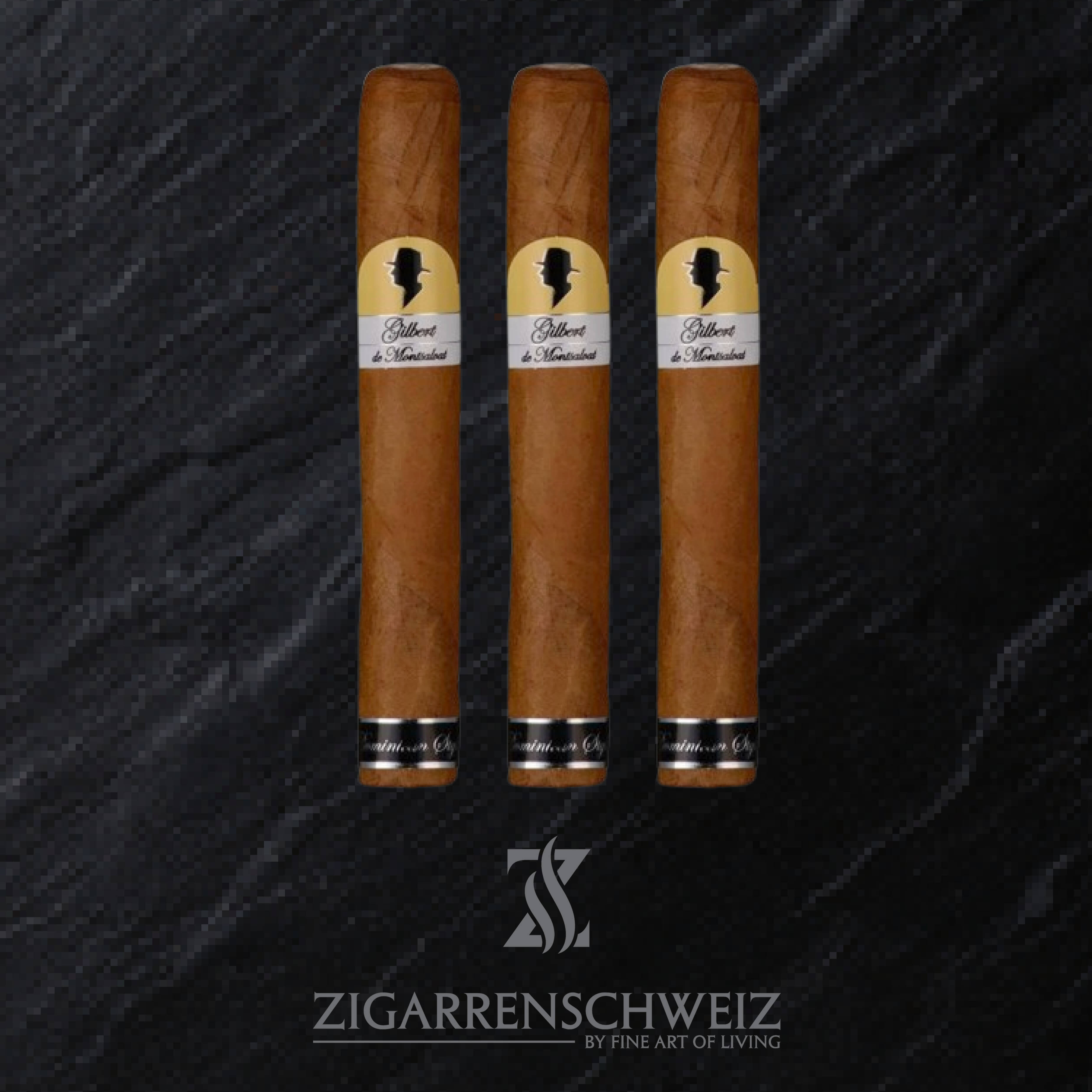 Gilbert de Montsalvat Dominican Style Special Edition Toro Zigarren 3er Etui von Zigarrenschweiz
