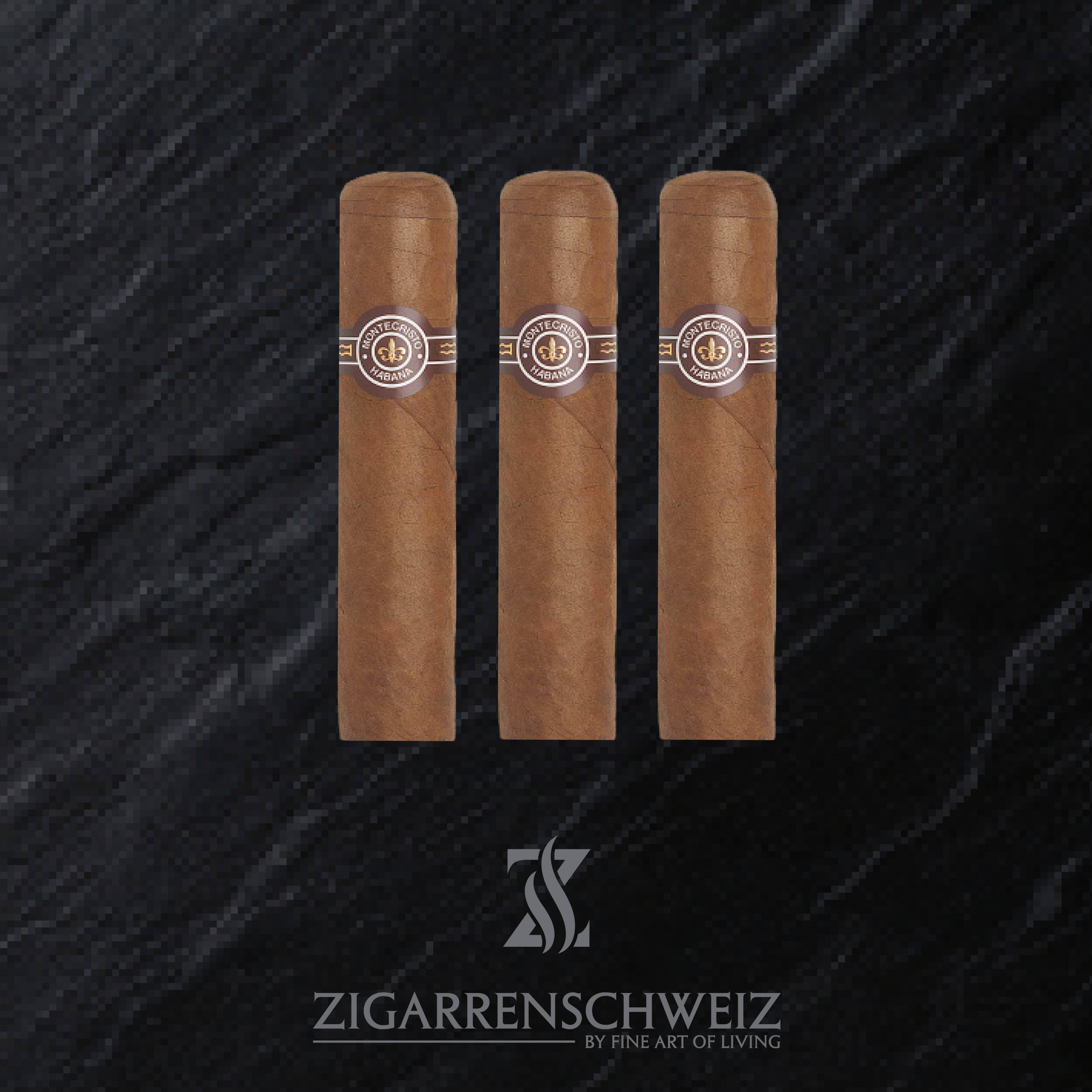3er Etui Montecristo Petit Edmundo Zigarren von Zigarren Schweiz