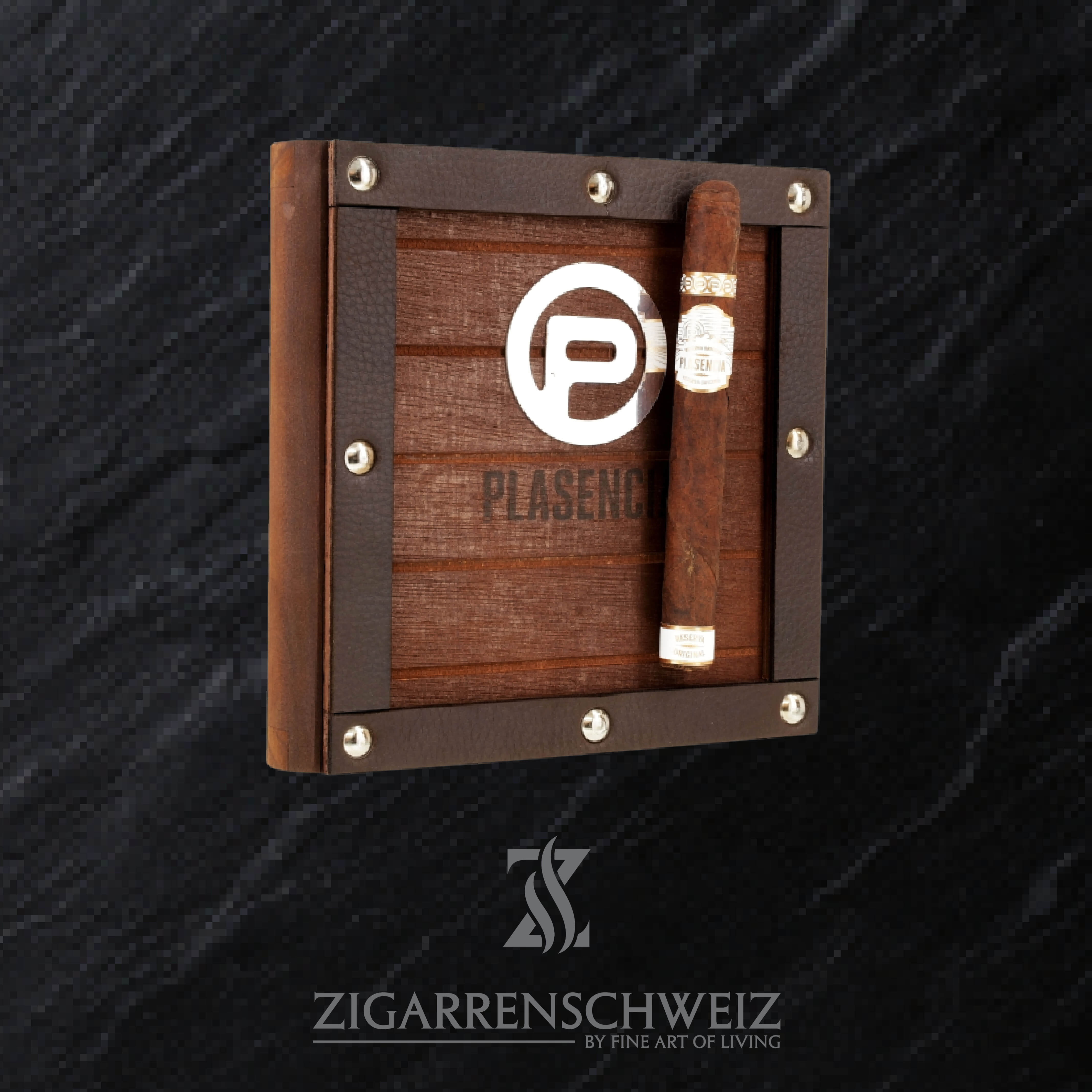 Plasencia Reserva Original Corona Zigarren Kiste geschlossen