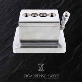 Tisch - Zigarren - Anschneider mit 4 Klingen von Firstland New York - Zigarrenschweiz Online Zigarren Boutique -