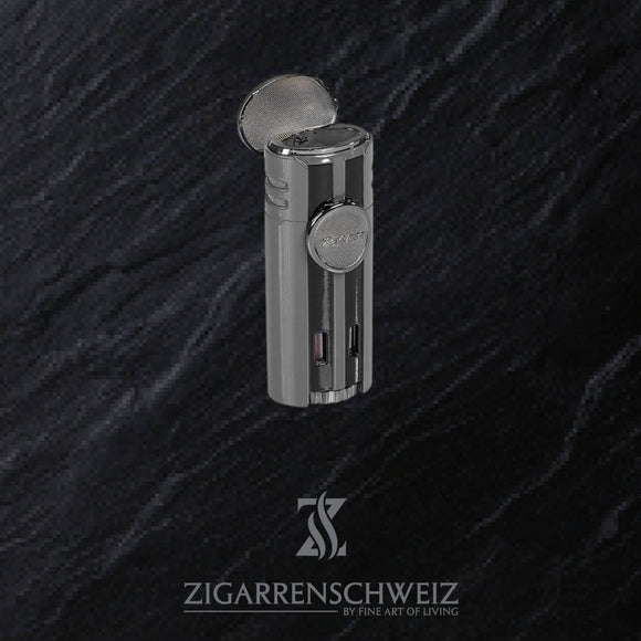 Xikar HP4 Quato Jet Flame Feuerzeug - Zigarrenschweiz Online Zigarren Boutique -