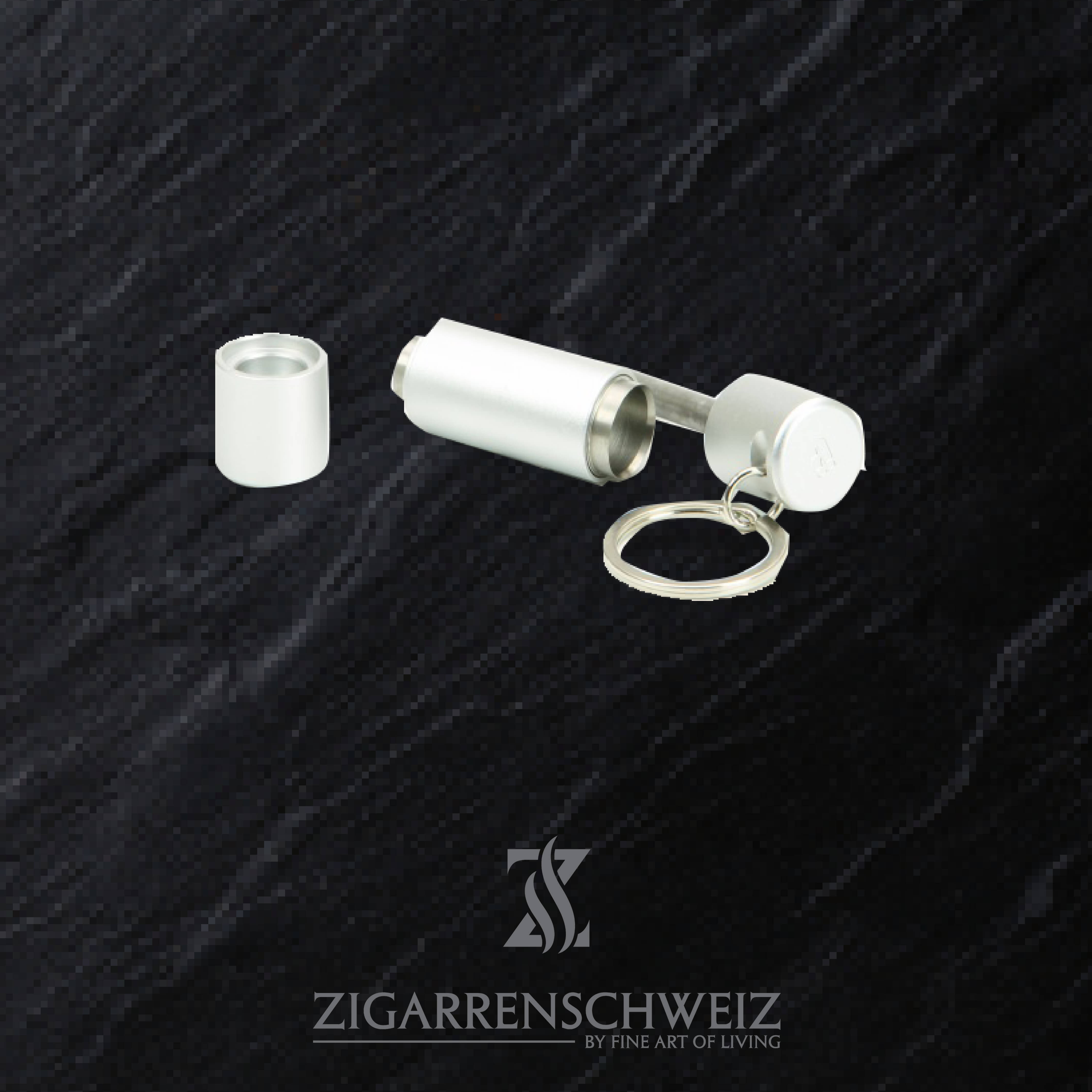 adorini Doppel Zigarrenbohrer (Puncher), Solingerklingen; Farbe: Silber
