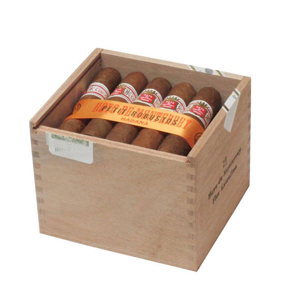 Hoyo de Monterrey Zigarre im Petit Robusto Format 25er Box offen