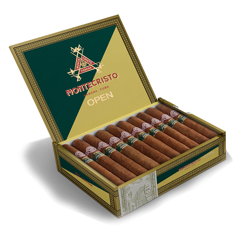 Montecristo Open Junior Zigarren aus Kuba in der 20er Kiste