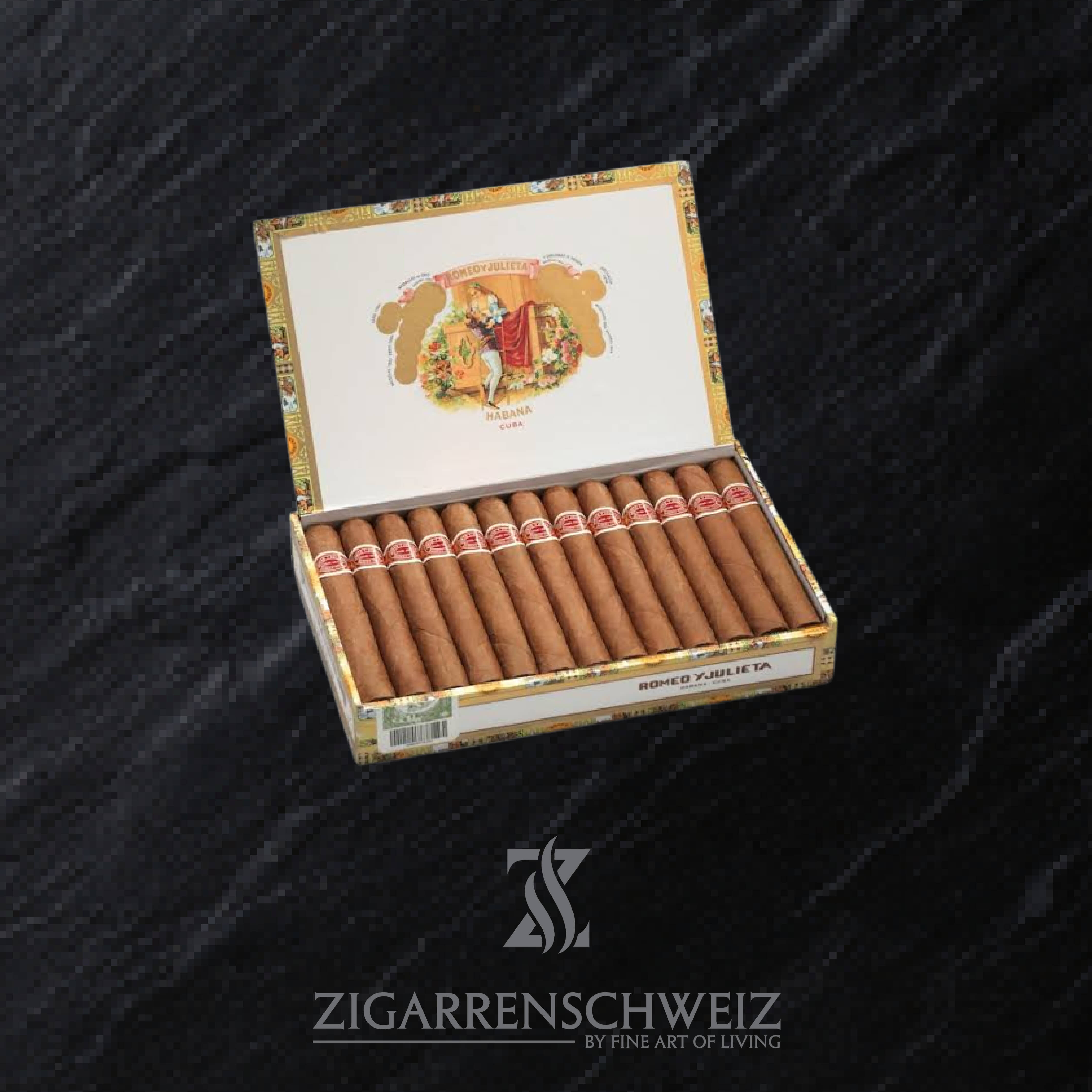25er Kiste Romeo y Julieta Romeo Mille Fleurs Zigarren aus Kuba