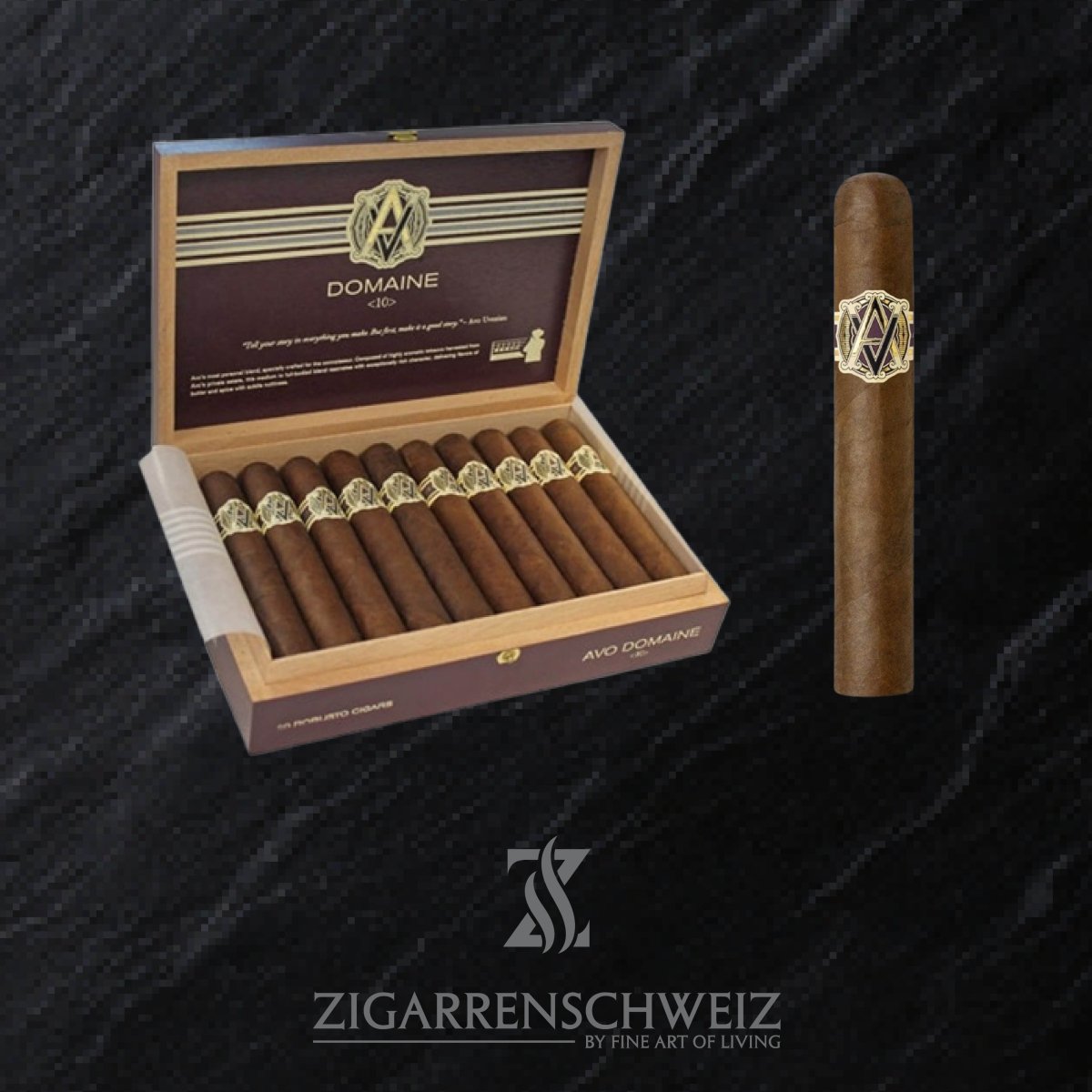 AVO Domaine 10 (Robusto) - Zigarrenschweiz Online Zigarren Boutique - 