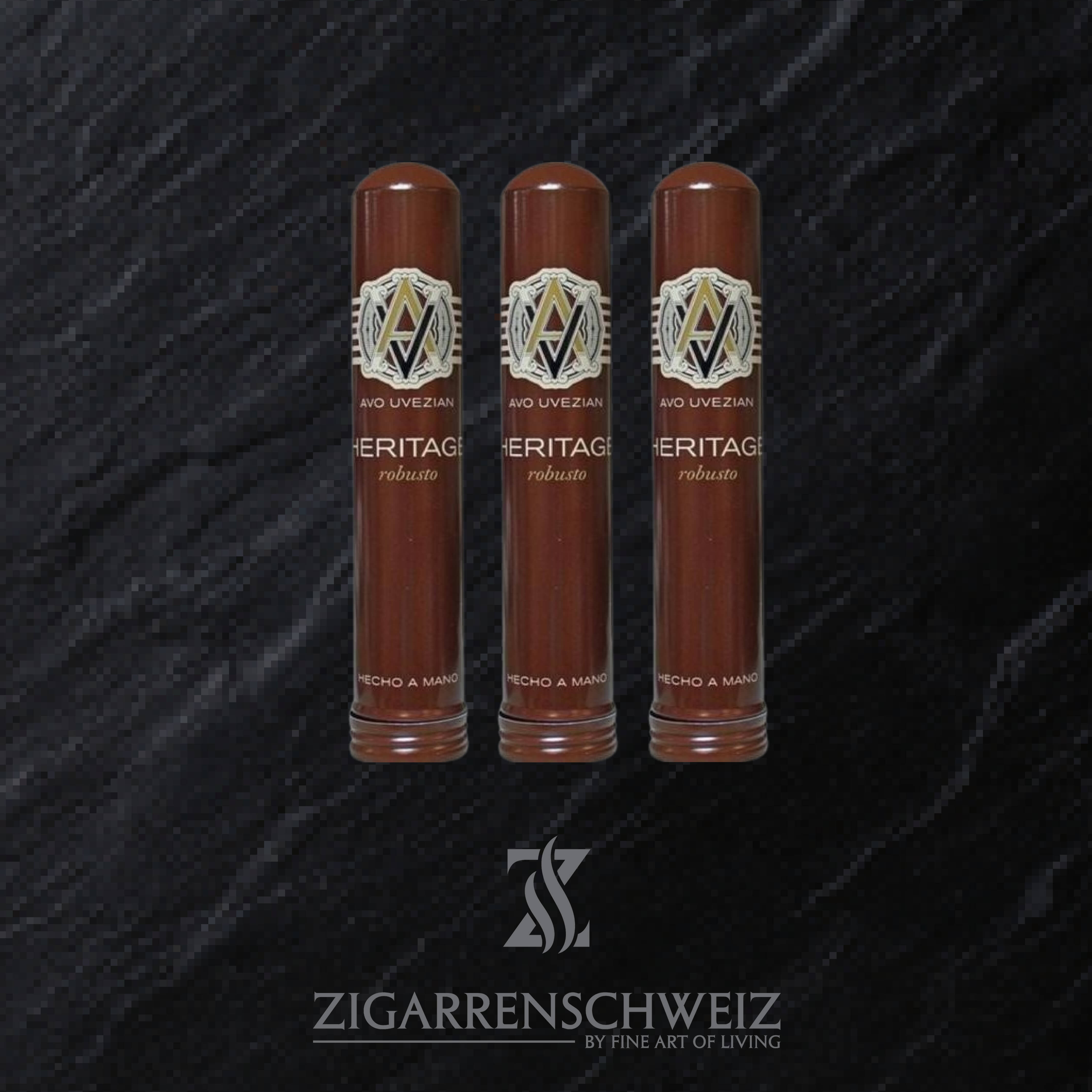 AVO Heritage Robusto Tubo Zigarren 3er Etui