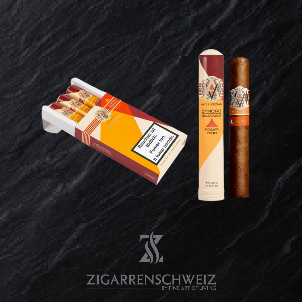 AVO Syncro Nicaragua Fogata Toro - Zigarrenschweiz Online Zigarren Boutique - 