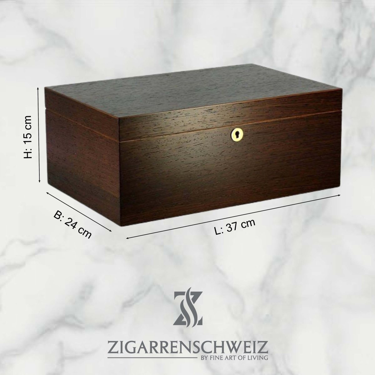 Adorini Matera Grande Deluxe Humidor - für 150 Zigarren - Zigarrenschweiz Online Zigarren Boutique - 