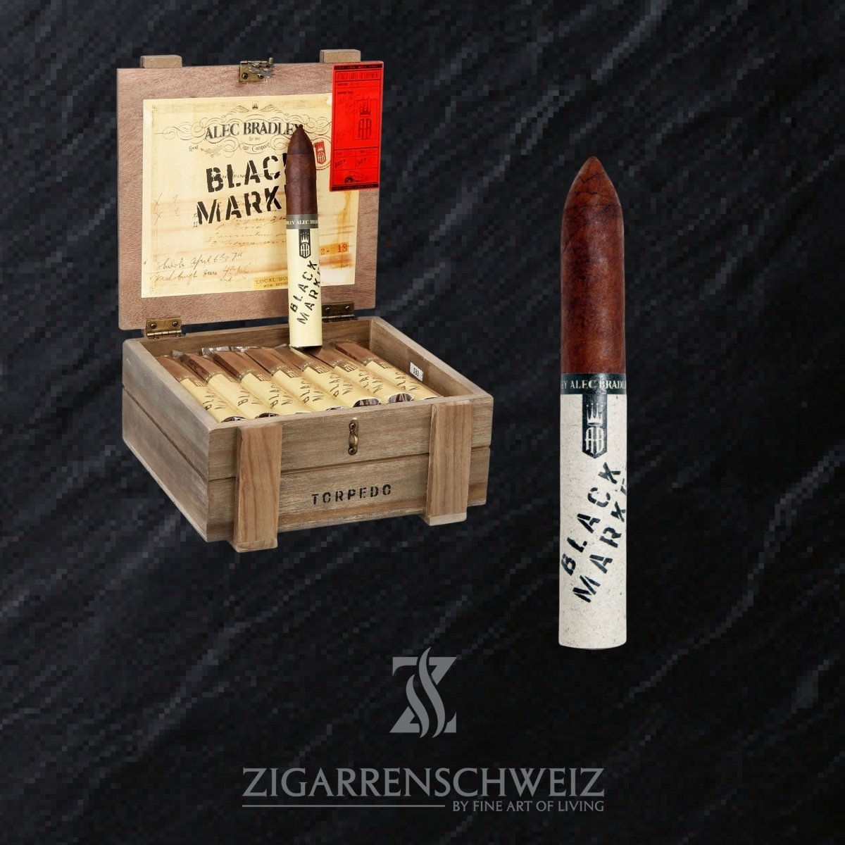 Alec Bradley Black Market Torpedo - Zigarrenschweiz Online Zigarren Boutique - 