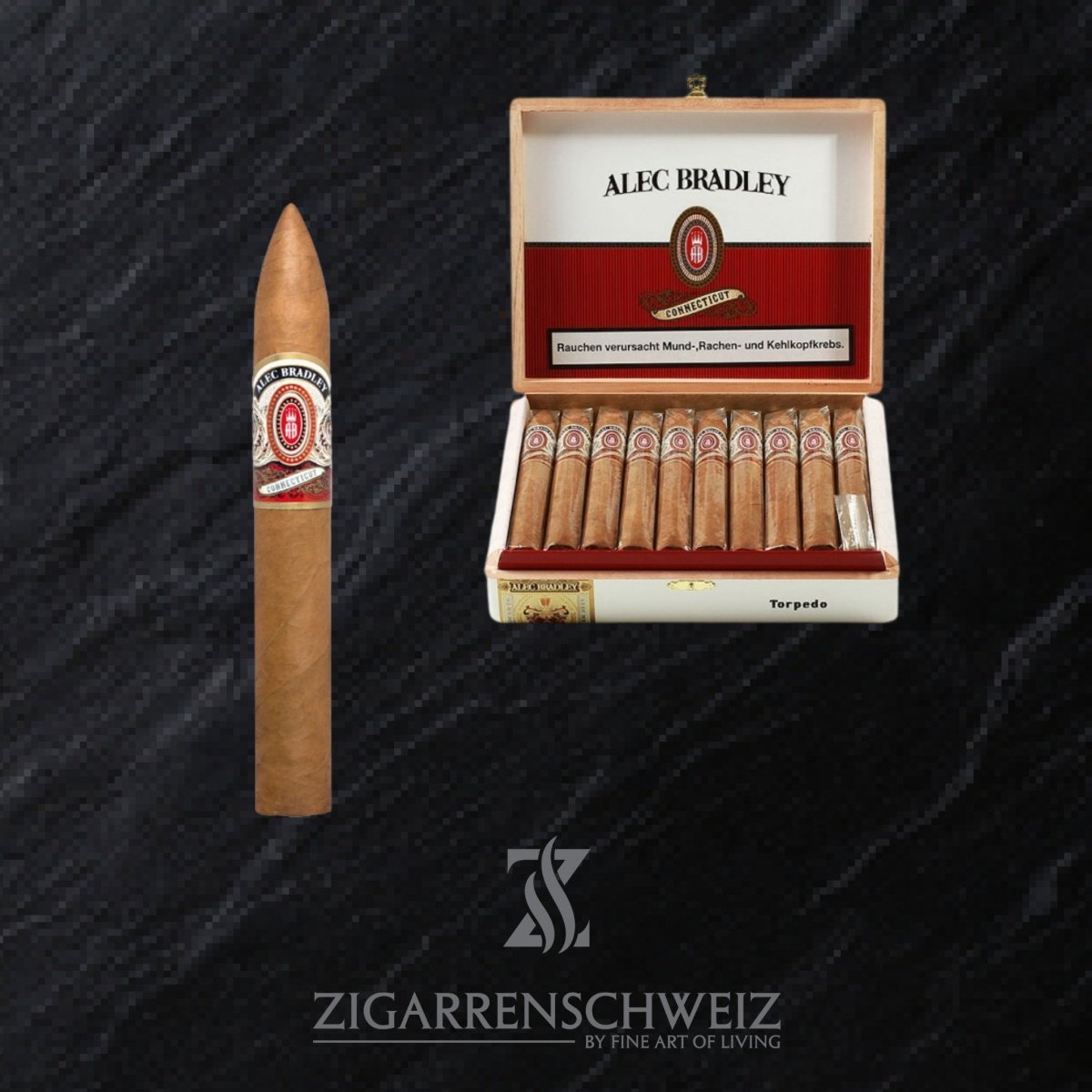 Alec Bradley Connecticut Torpedo - Zigarrenschweiz Online Zigarren Boutique - 