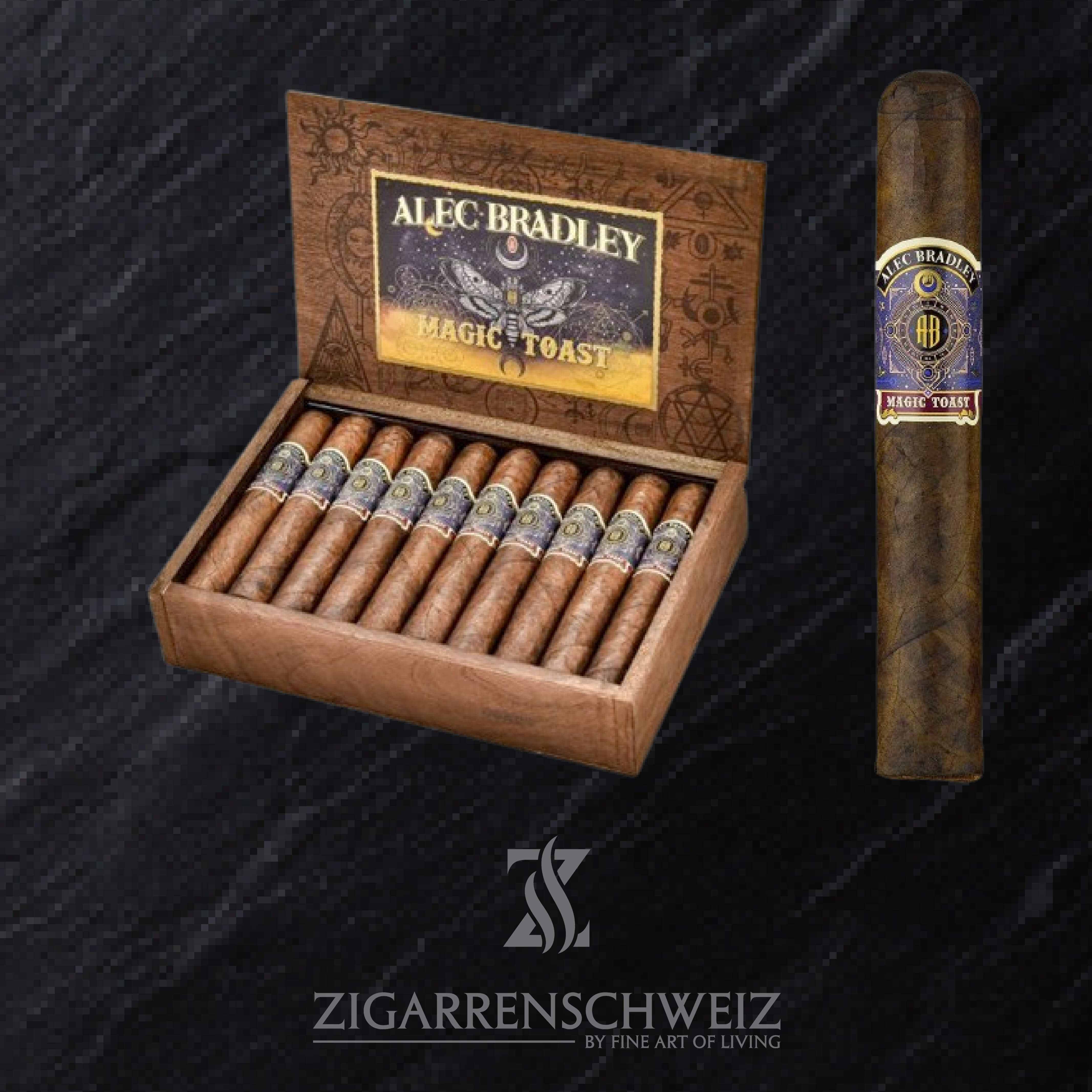 Alec Bradley Magic Toast Gordo Zigarren Kiste offen