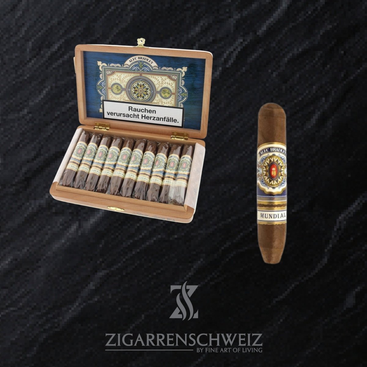 Alec Bradley Mundial Punta Lanza No. 4 Perfecto - Zigarrenschweiz Online Zigarren Boutique - 