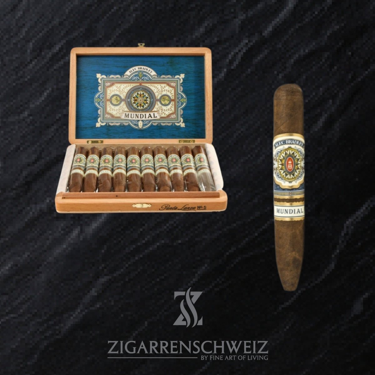 Alec Bradley Mundial Punta Lanza No. 5 Perfecto - Zigarrenschweiz Online Zigarren Boutique - 