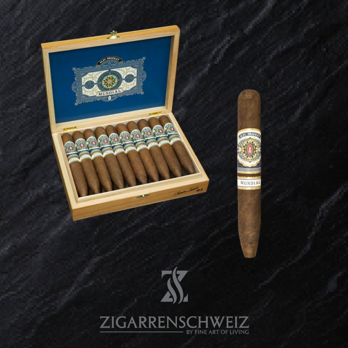 Alec Bradley Mundial Punta Lanza No. 6 Perfecto - Zigarrenschweiz Online Zigarren Boutique - 