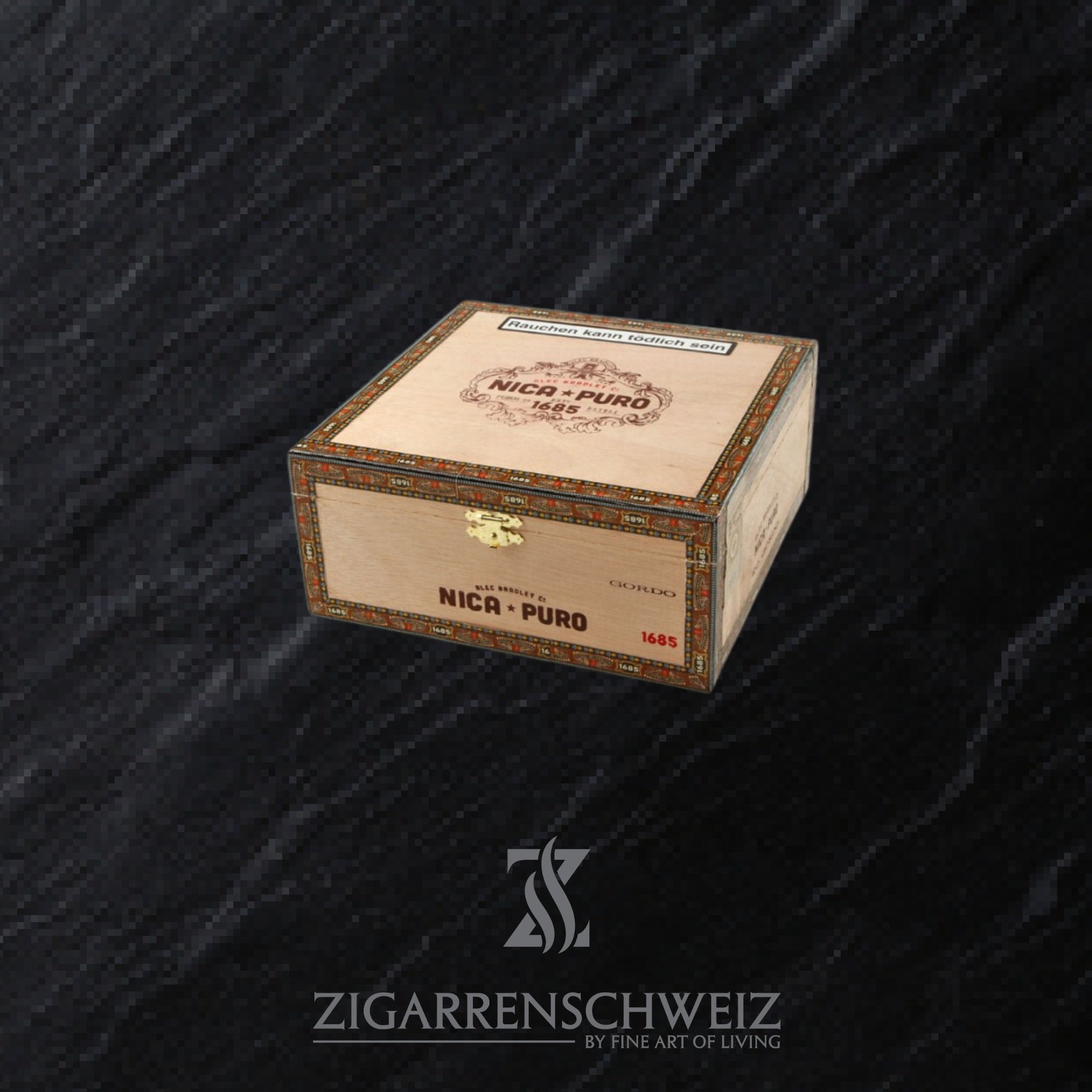 geschlossene Kiste Alec Bradley Nica Puro Zigarren im Gordo Format