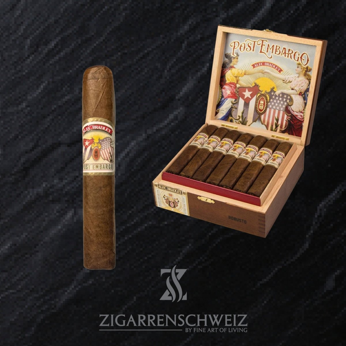 Alec Bradley Post Embargo Robusto - Zigarrenschweiz Online Zigarren Boutique - 