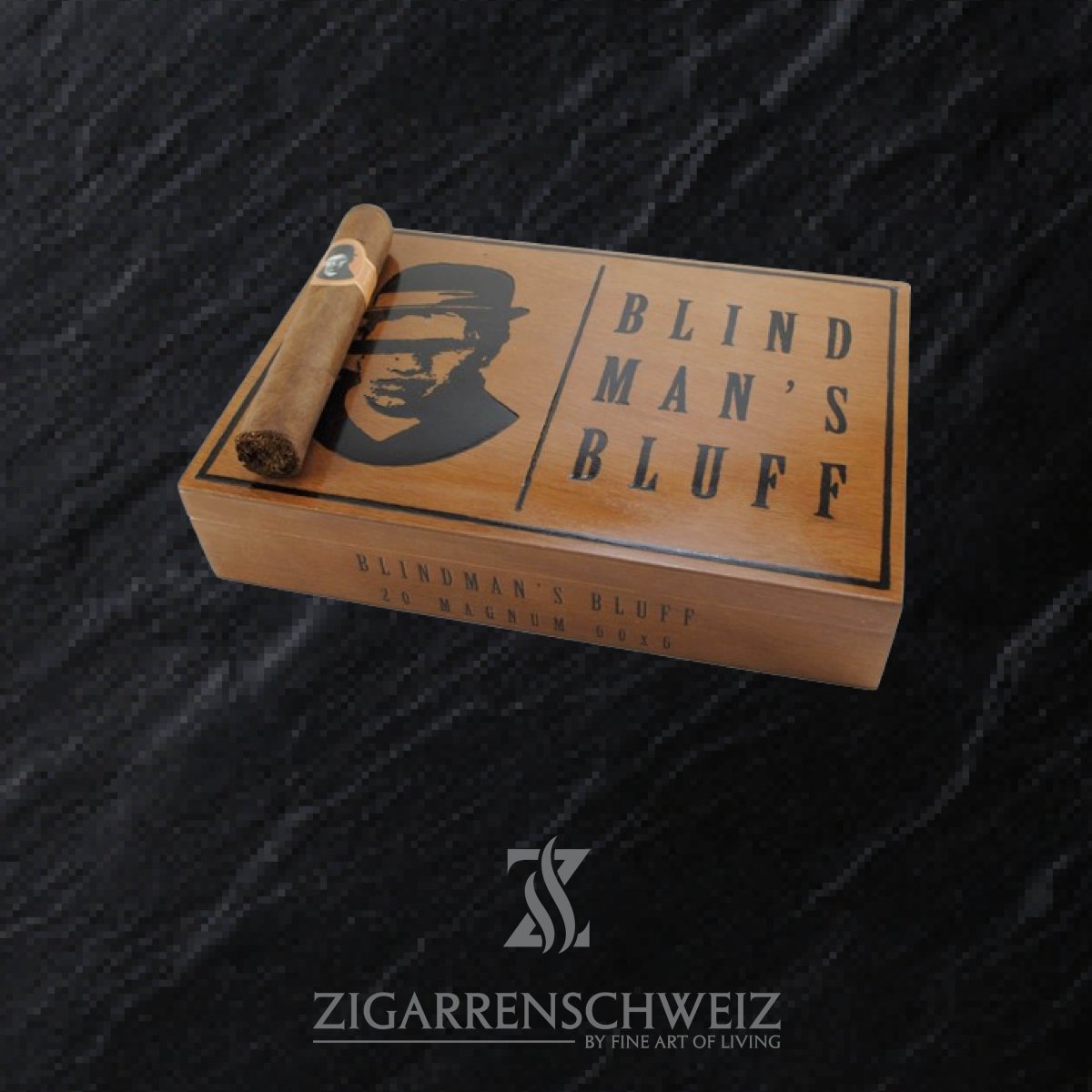 Caldwell Blind Man's Bluff Magnum (Gordo) - Zigarrenschweiz Online Zigarren Boutique - 