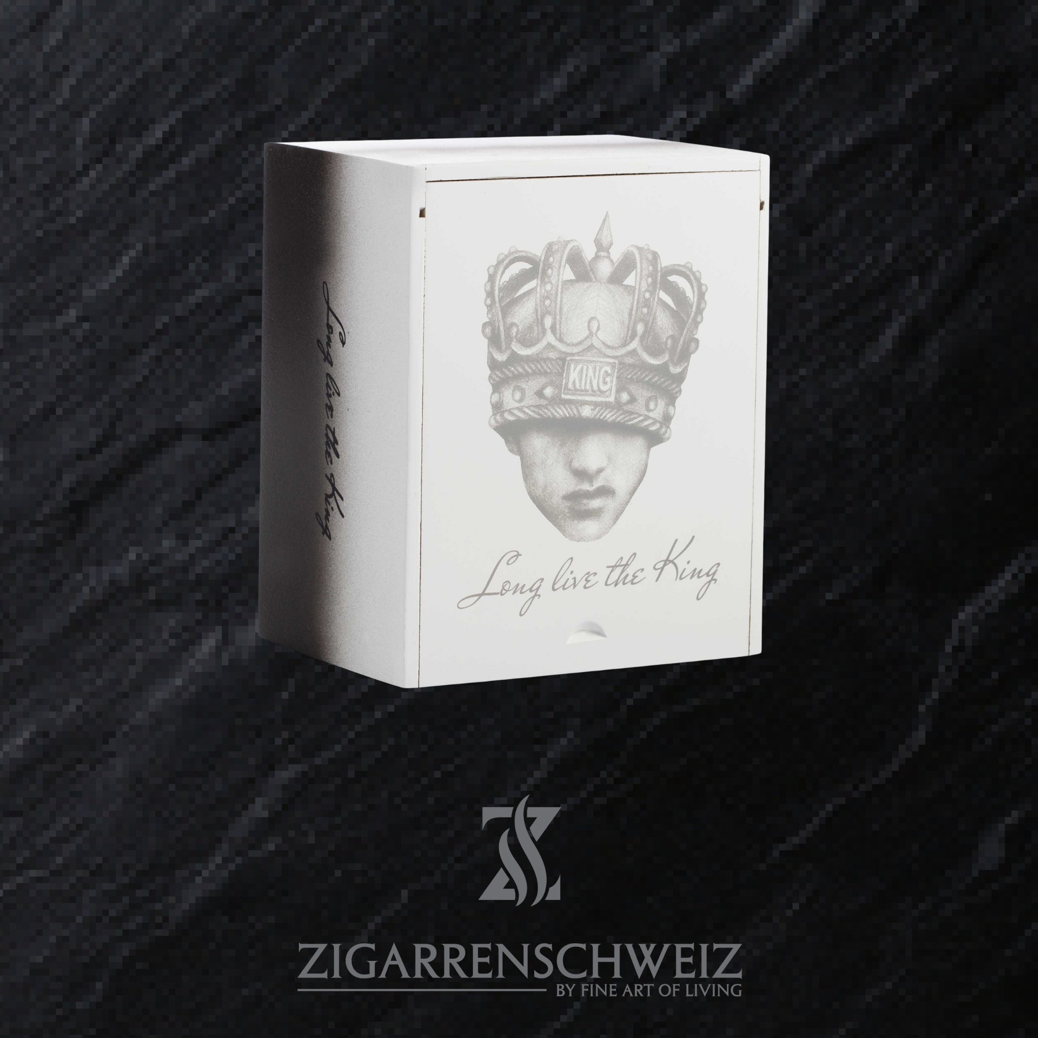 Caldwell Long Live the King Belicosos Zigarren Kiste geschlossen