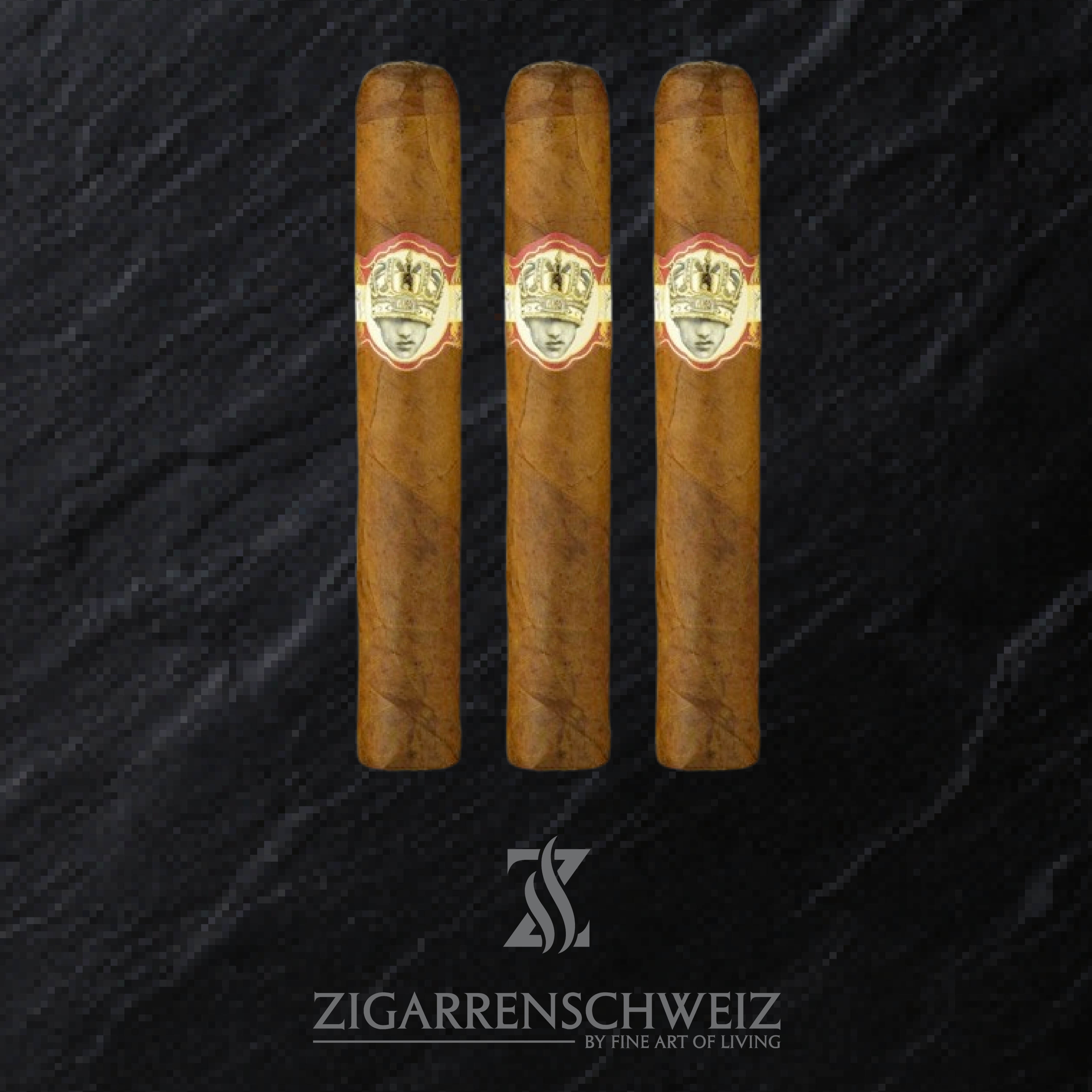 Caldwell Long Live the King Marquis Gordo Zigarren 3er Zigarren Etui von Zigarren Schweiz
