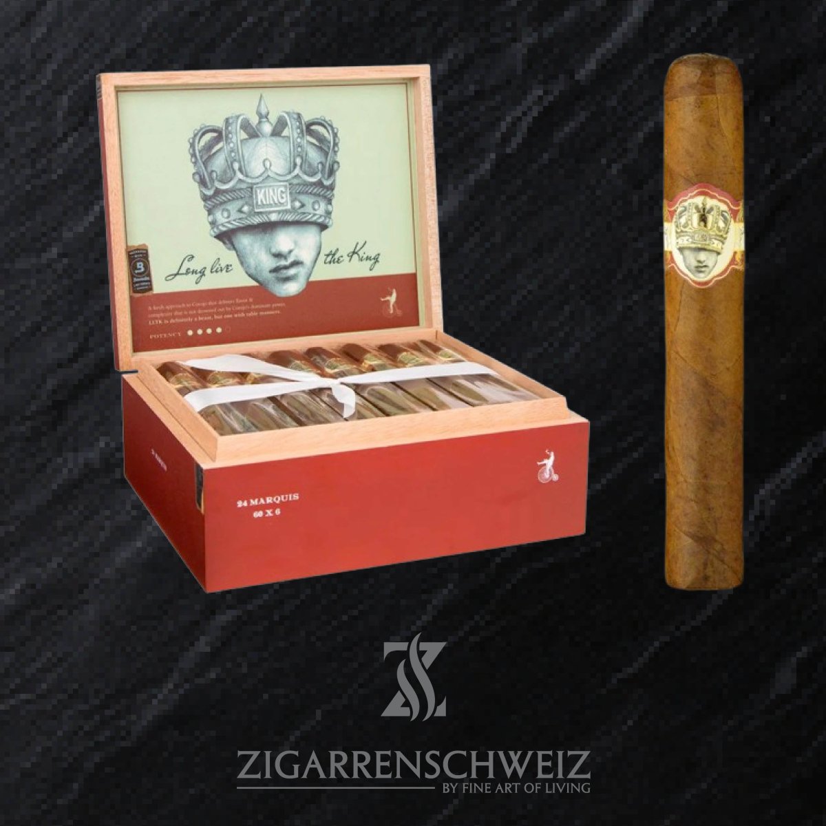 Caldwell Long Live the King Marquis Gordo - Zigarrenschweiz Online Zigarren Boutique - 