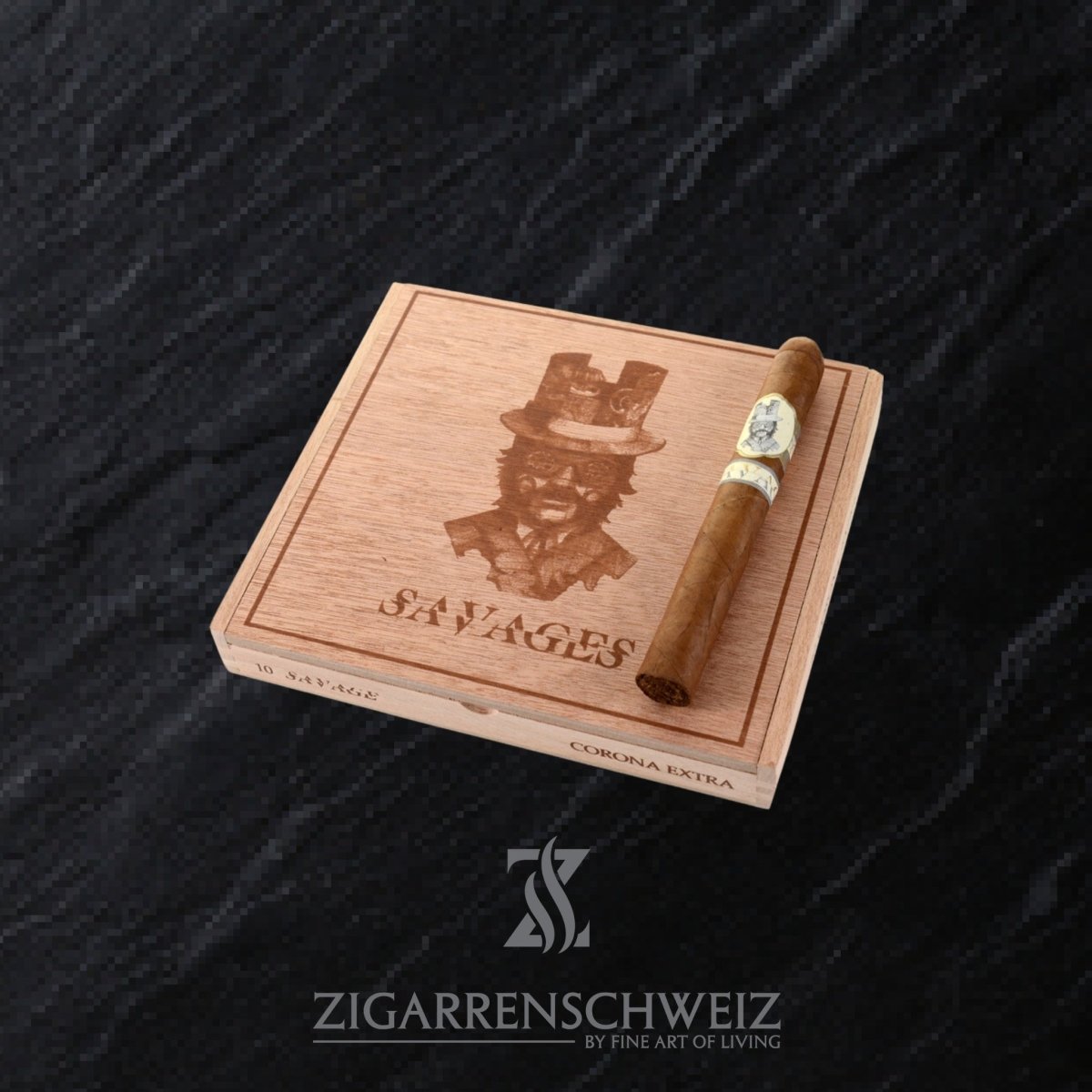 Caldwell Savages Super Corona (Corona Larga) - Zigarrenschweiz Online Zigarren Boutique - 