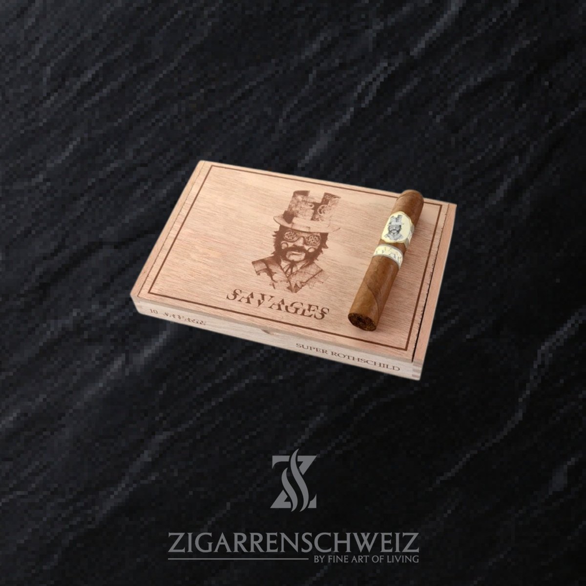 Caldwell Savages Super Rothschild (Robusto) - Zigarrenschweiz Online Zigarren Boutique - 