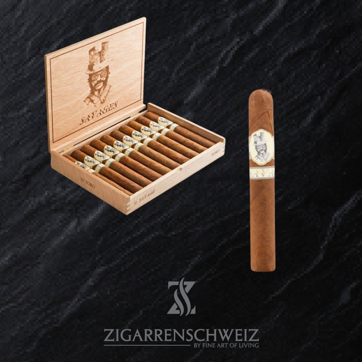 Caldwell Savages Toro - Zigarrenschweiz Online Zigarren Boutique - 