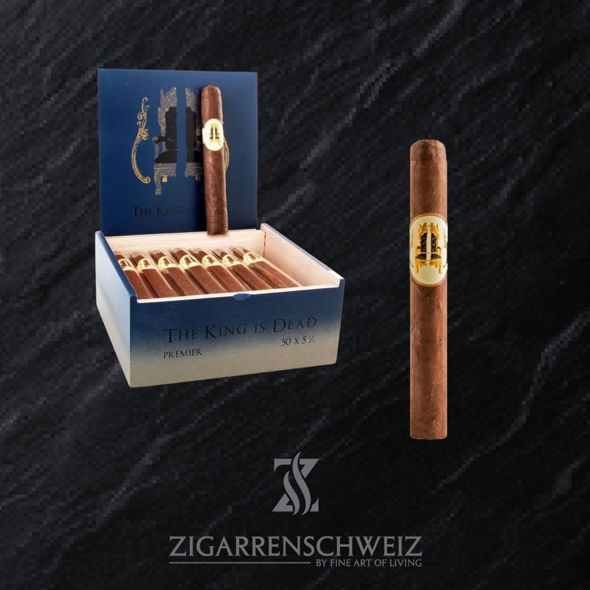 Caldwell The King is Dead Premier (Toro) - Zigarrenschweiz Online Zigarren Boutique - 