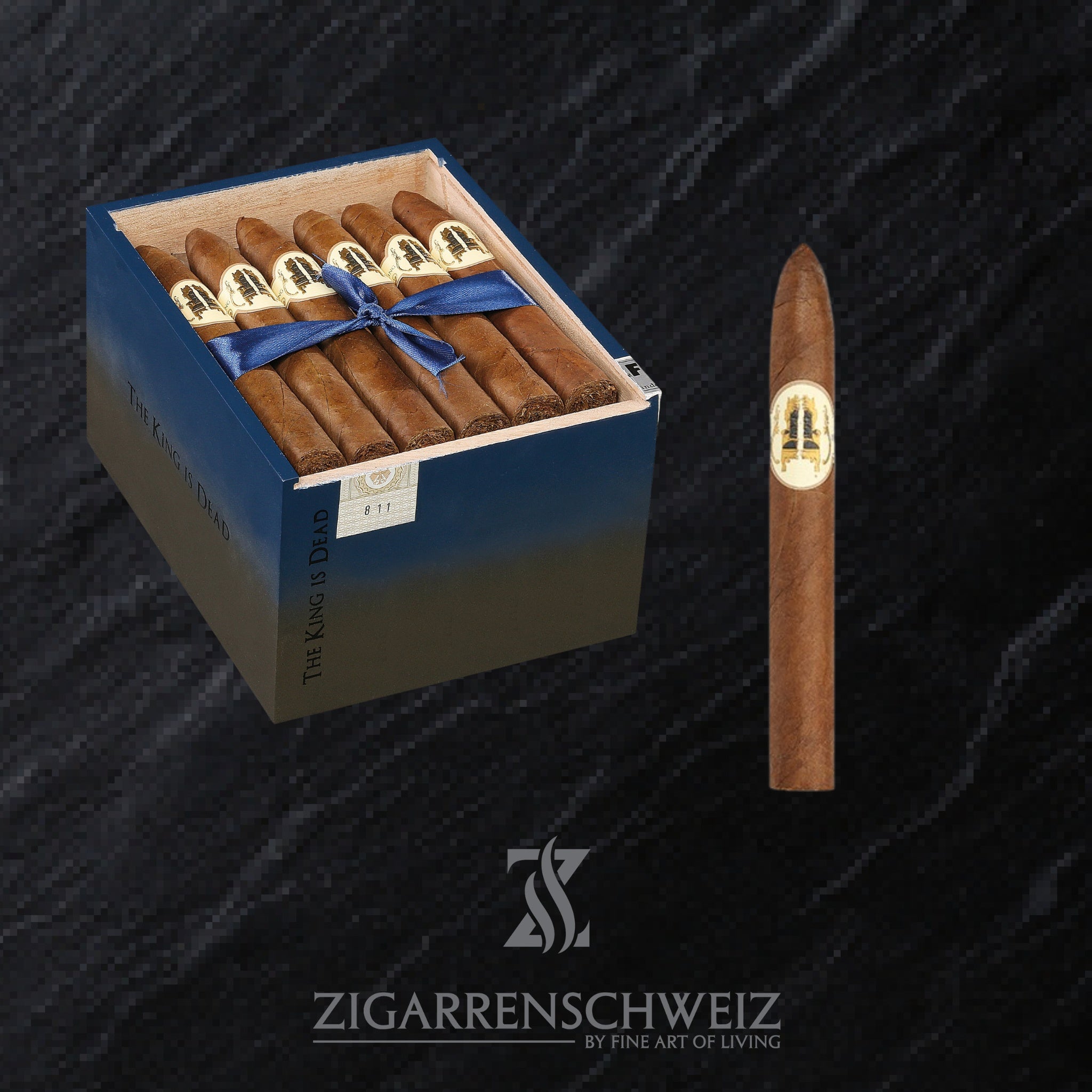 offene Kiste Caldwell The Kind is Dead Last Payday Zigarren im Torpedo Format