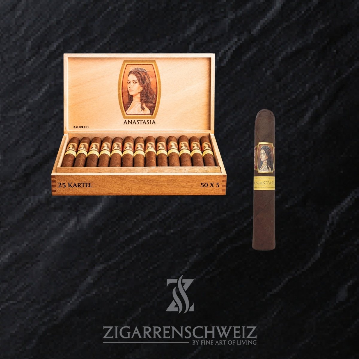 Caldwell Anastasia Kartel 2022 Robusto - Zigarrenschweiz Online Zigarren Boutique - 