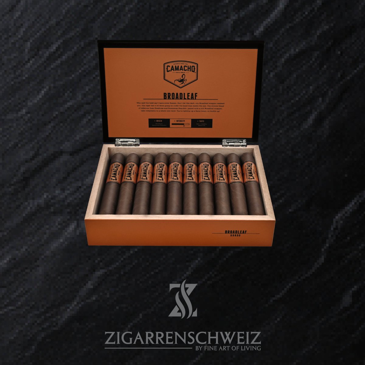 Camacho Broadleaf Gordo - Zigarrenschweiz Online Zigarren Boutique - 