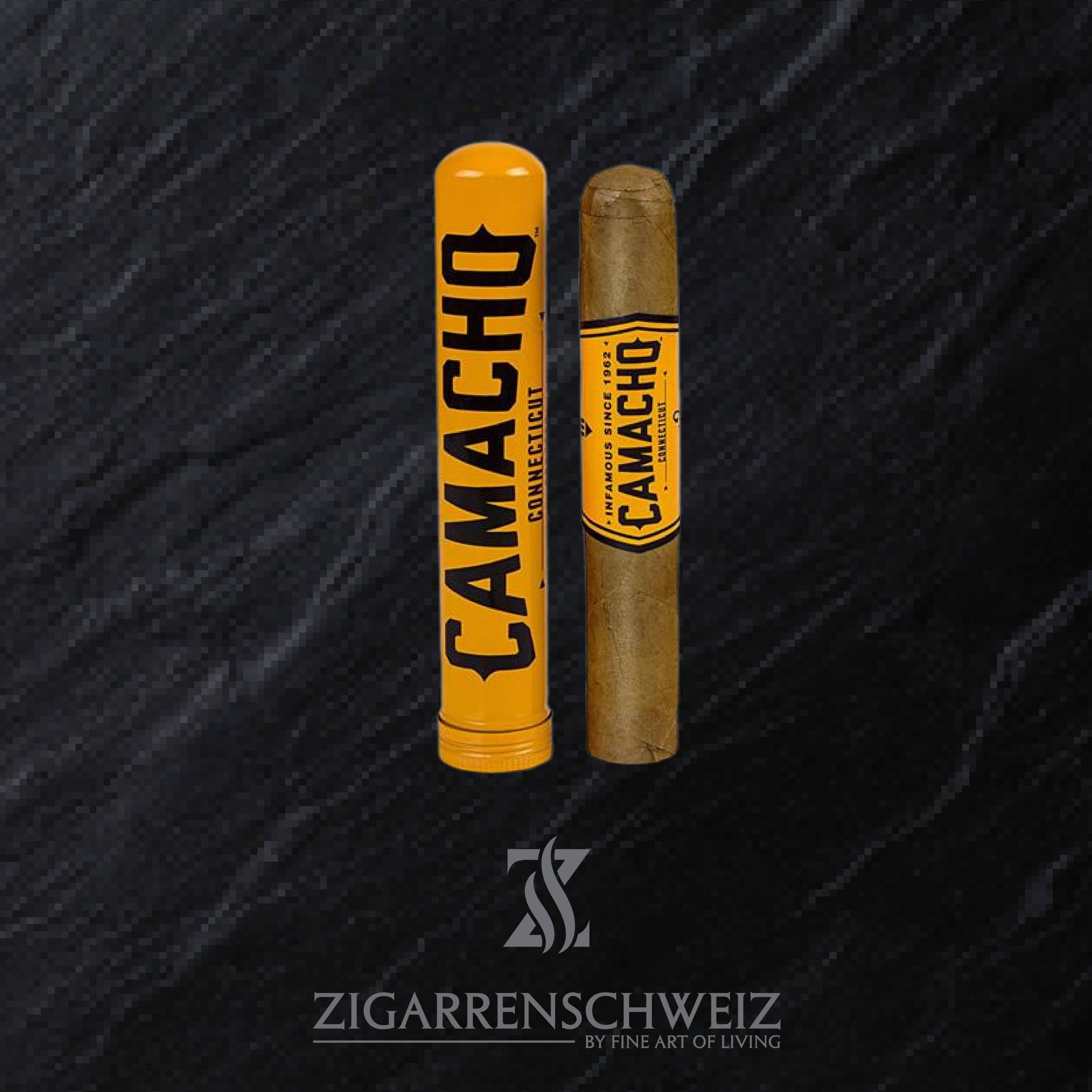 Camacho Connecticut Robusto Zigarre Alu Tubo