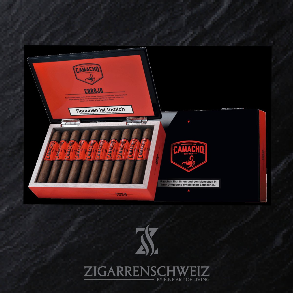 Camacho Corojo Gordo - Zigarrenschweiz Online Zigarren Boutique - 