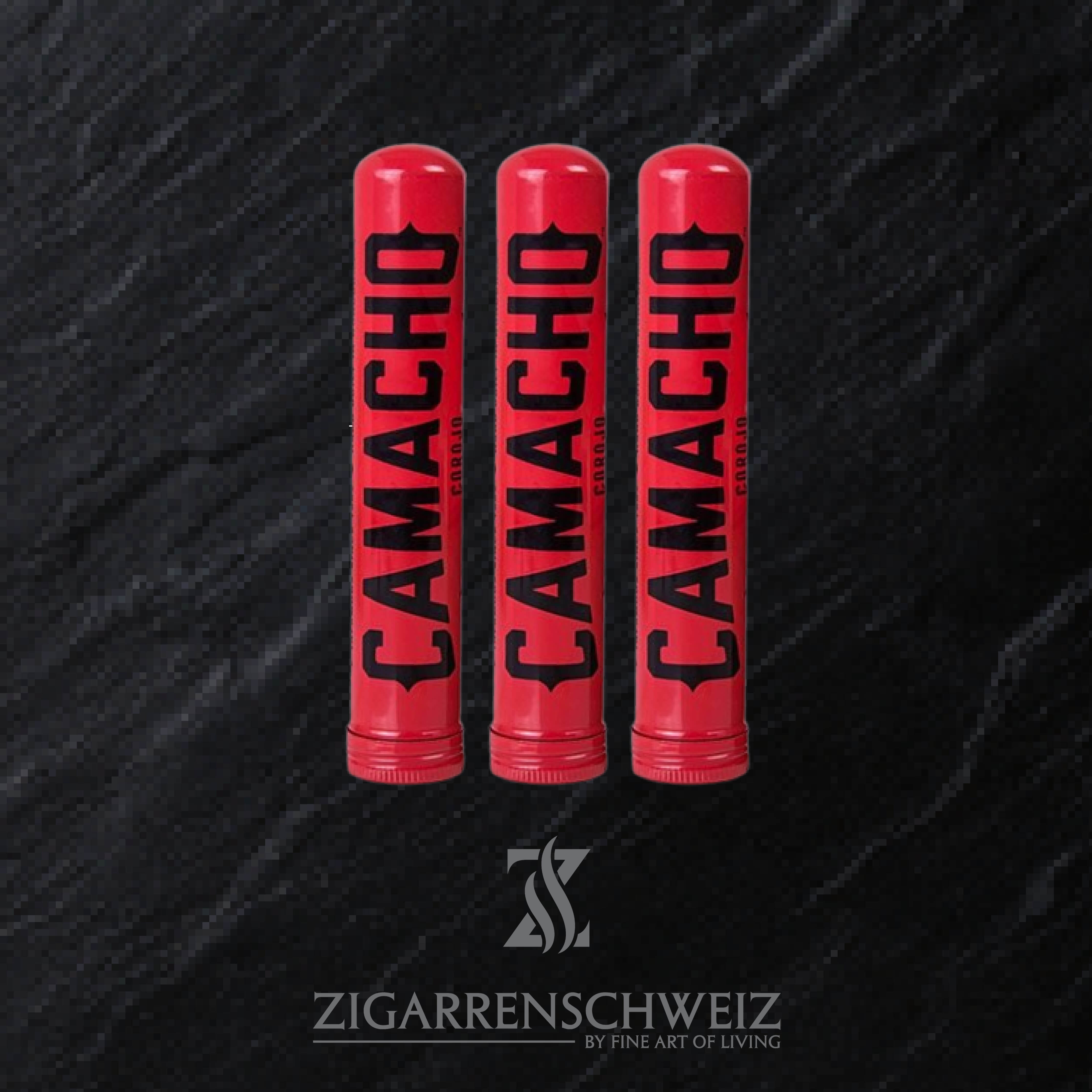 Camacho Corojo Robusto Tubo Zigarren Schweiz 3er Etui