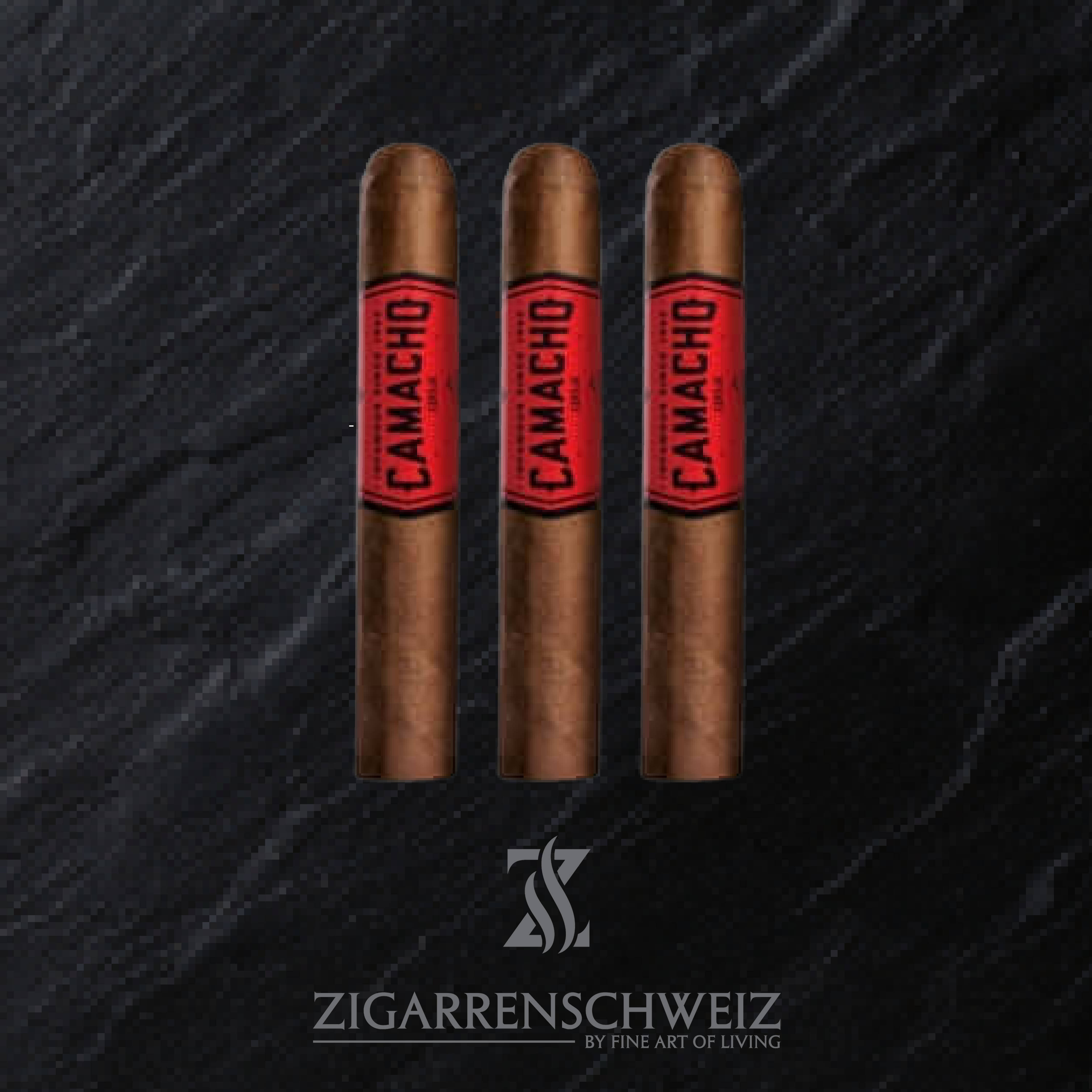 Camacho Corojo Robusto Zigarren Schweiz 3er Etui
