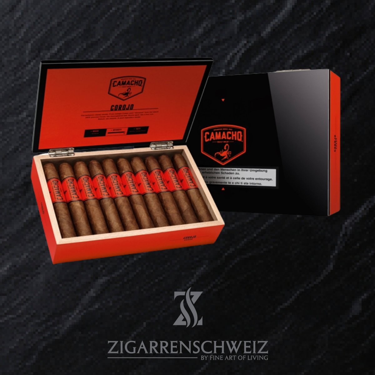 Camacho Corojo Toro - Zigarrenschweiz Online Zigarren Boutique - 