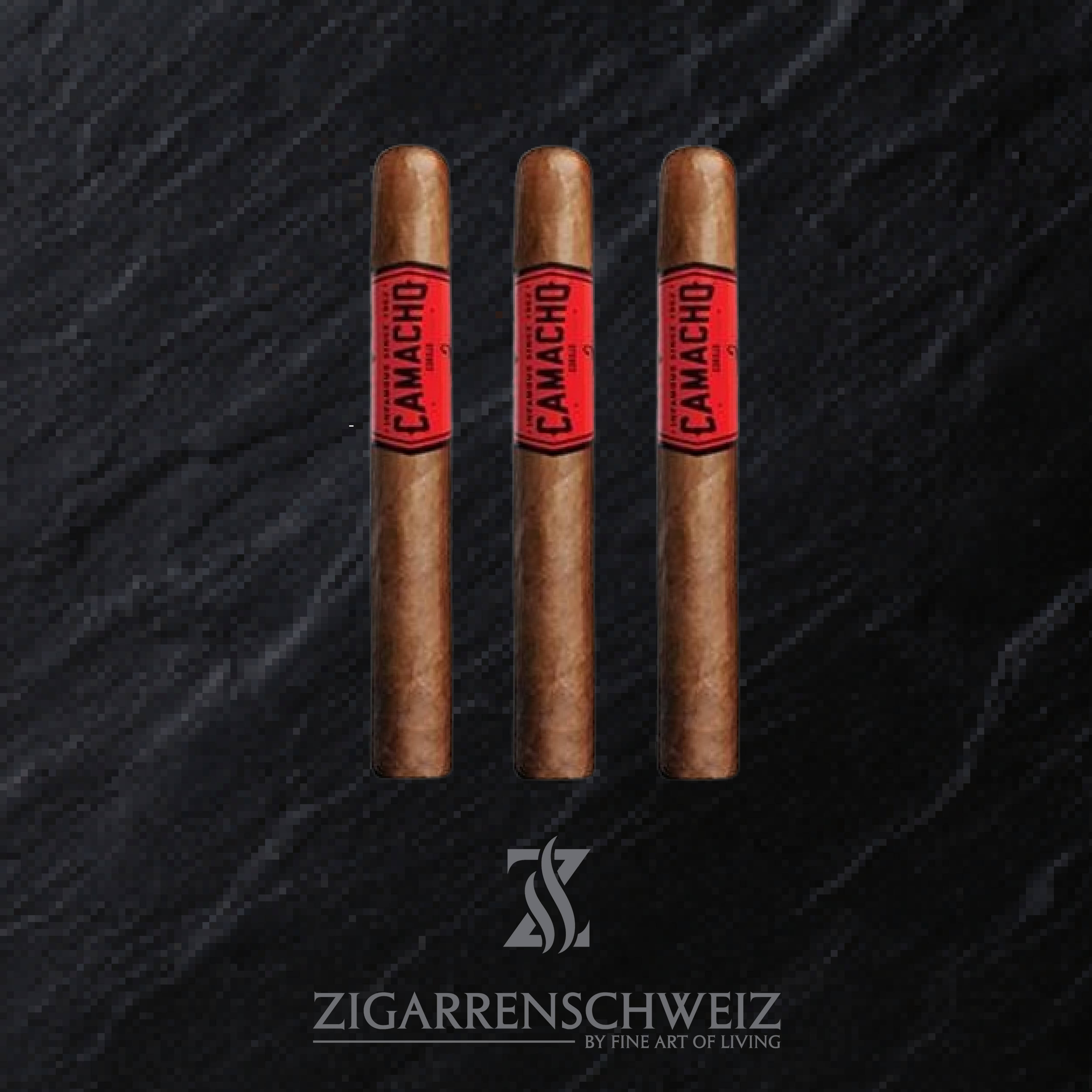 Camacho Corojo Toro Zigarren Schweiz 3er Etui