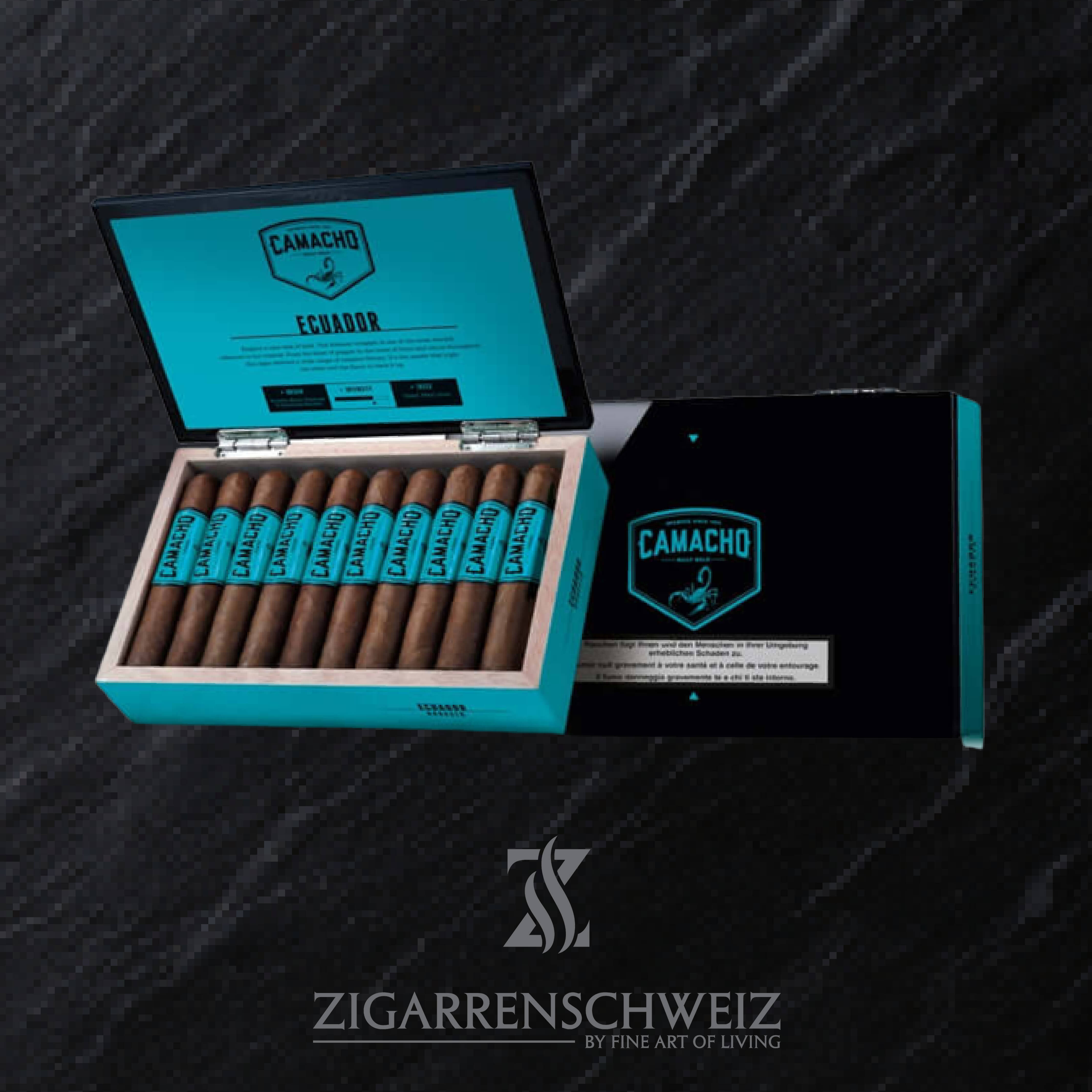 Camacho Ecuador Robusto Zigarren Kiste Schweiz