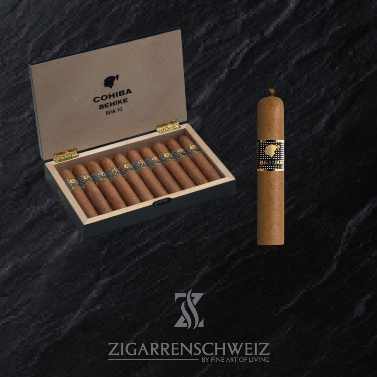 Cohiba Behike 52 (Languito No 4) - Zigarrenschweiz Online Zigarren Boutique - 