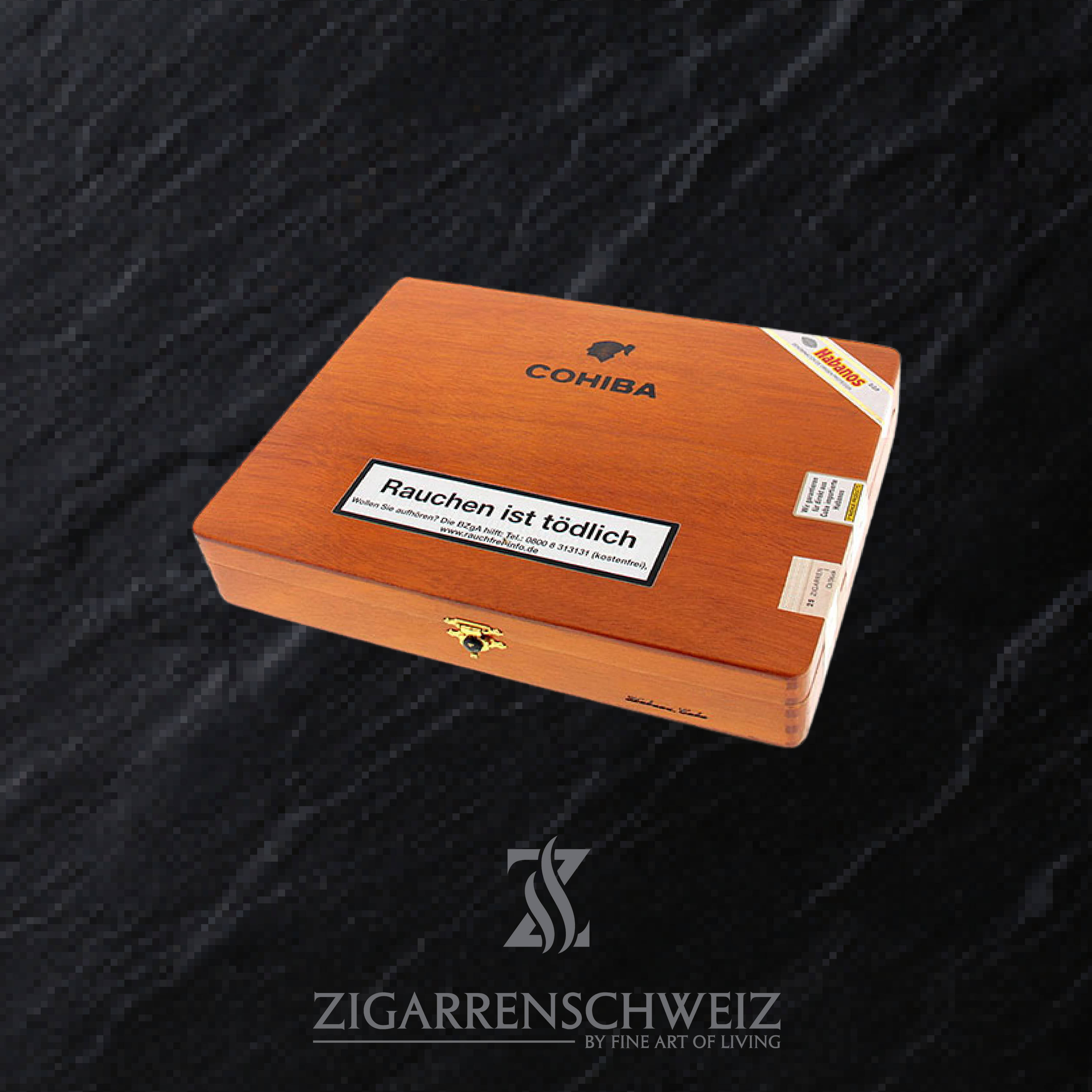 Cohiba Exquisitos Zigarre aus der Cohiba Linea Classica im Short Panetela Format - 25er Kiste geschlossen