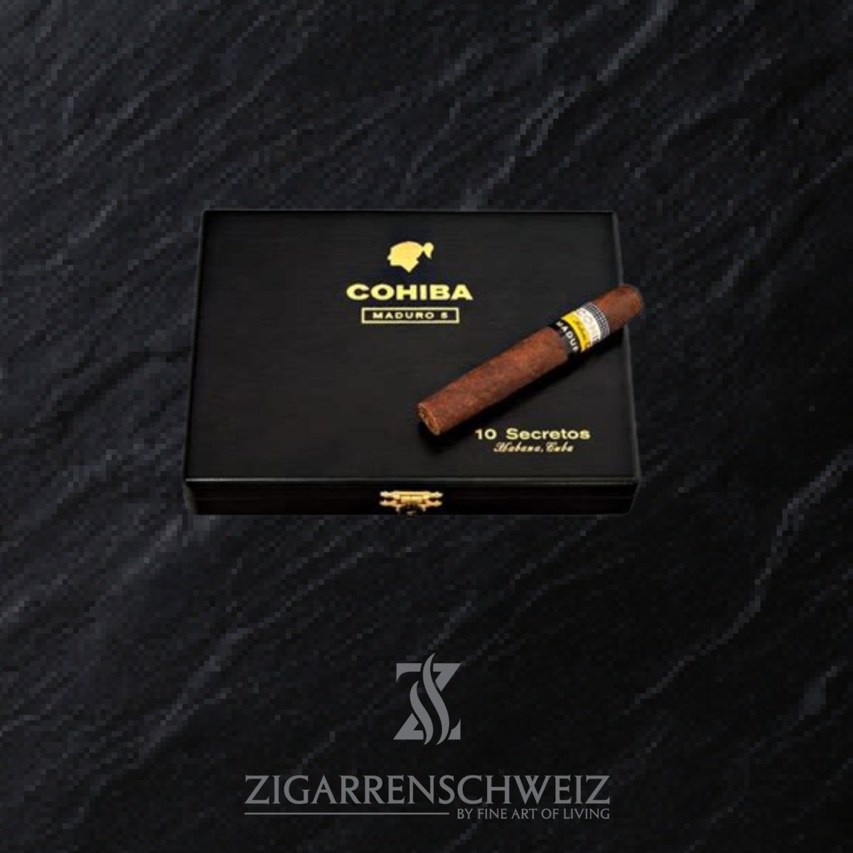 Cohiba Maduro 5 Secretos (Petit Corona) - Zigarrenschweiz Online Zigarren Boutique - 