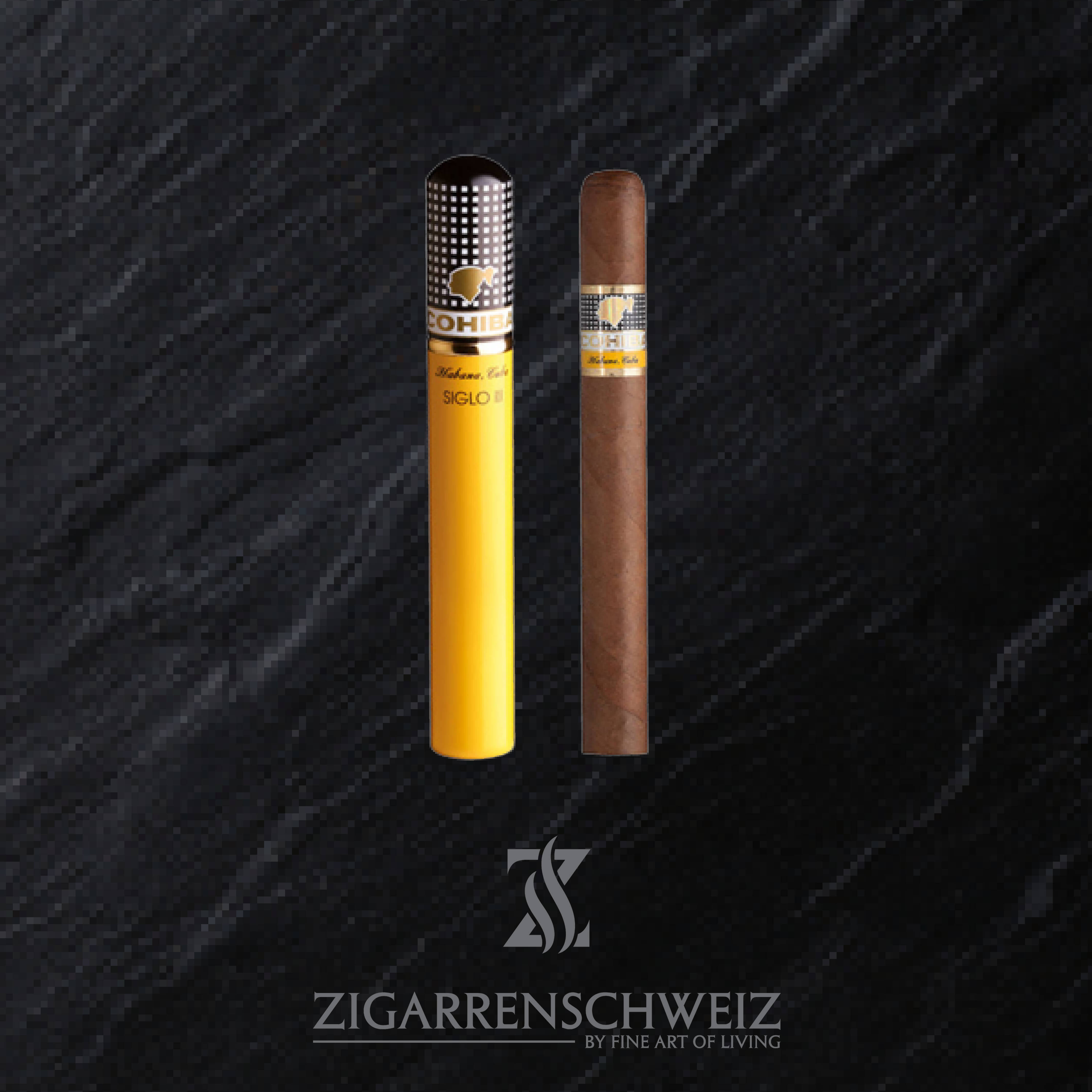 Cohiba Siglo III (3) Zigarre im Alu Tubo
