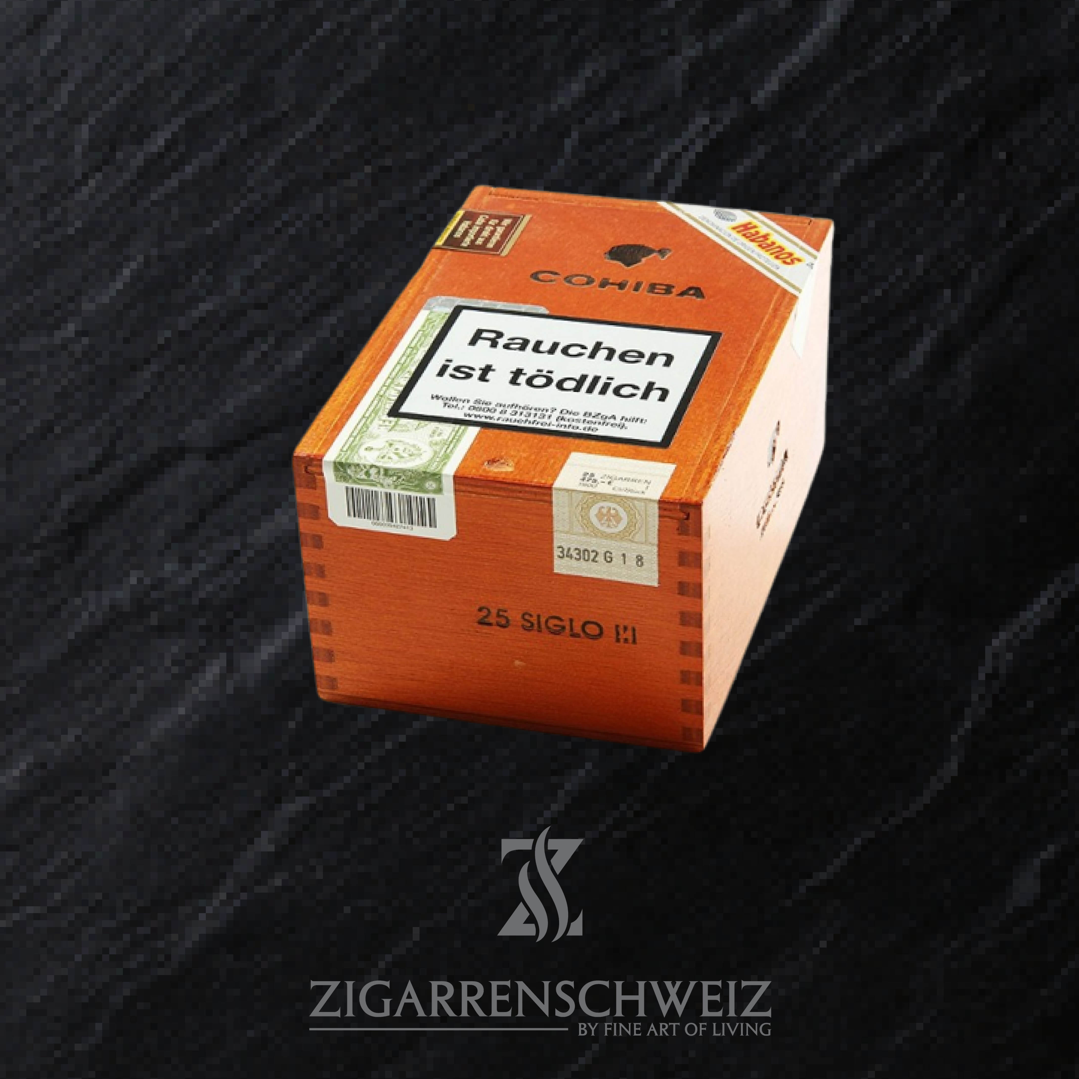 Cohiba Siglo III (3) - 25er Zigarren Kiste geschlossen