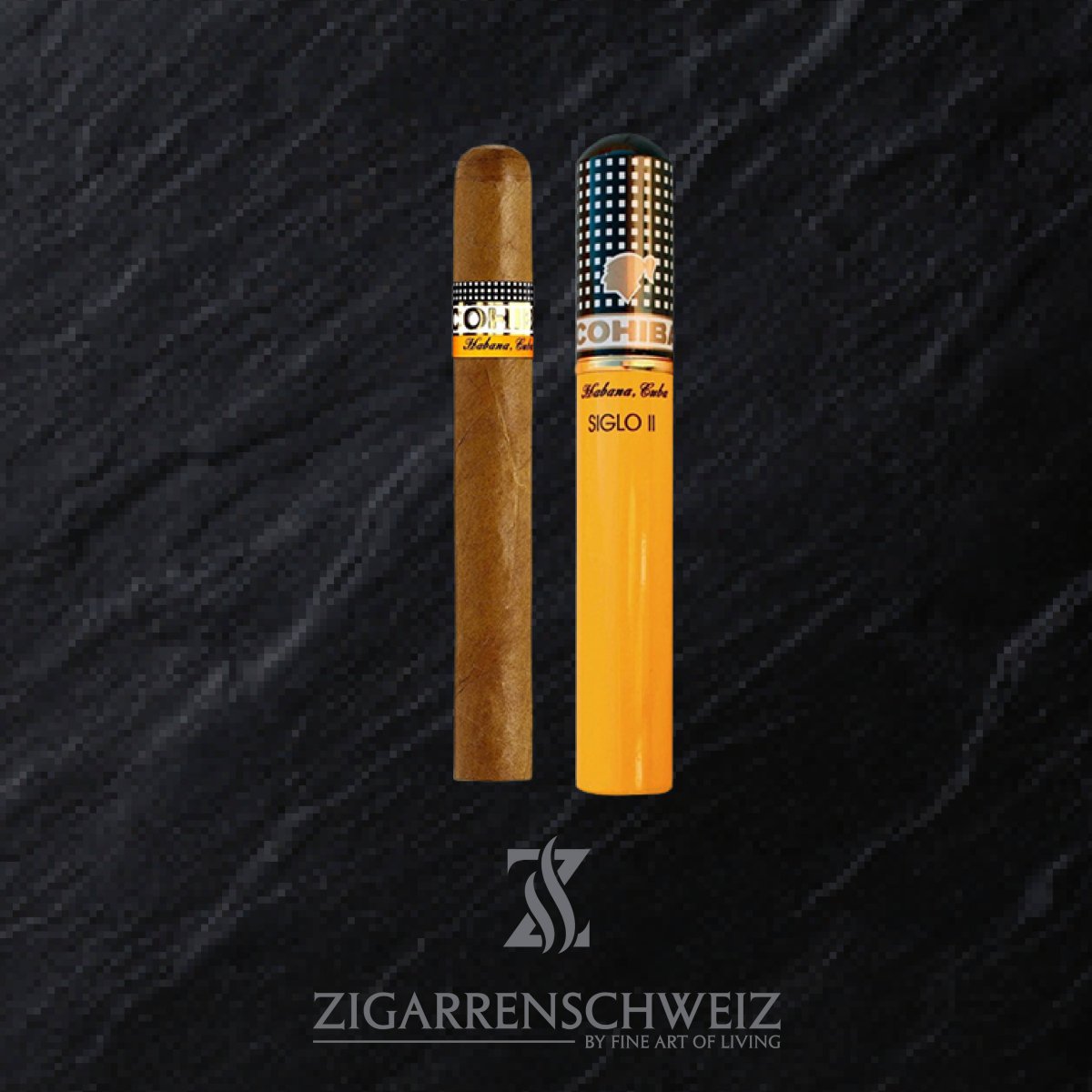 Cohiba Siglo II (2) - Petit Corona Zigarre - Zigarrenschweiz Online Zigarren Boutique - 