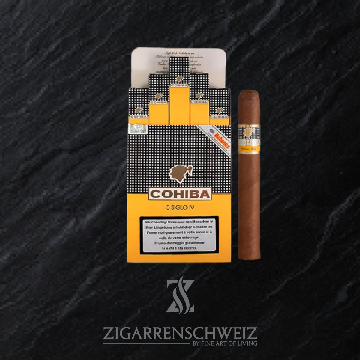 Cohiba Siglo IV (4) (Corona Gorda) - Linea 1492 - Zigarrenschweiz Online Zigarren Boutique - 